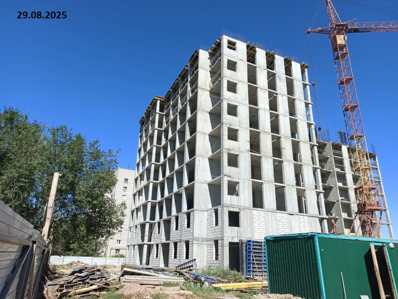 ЖК по улице Гагринская ход строительства