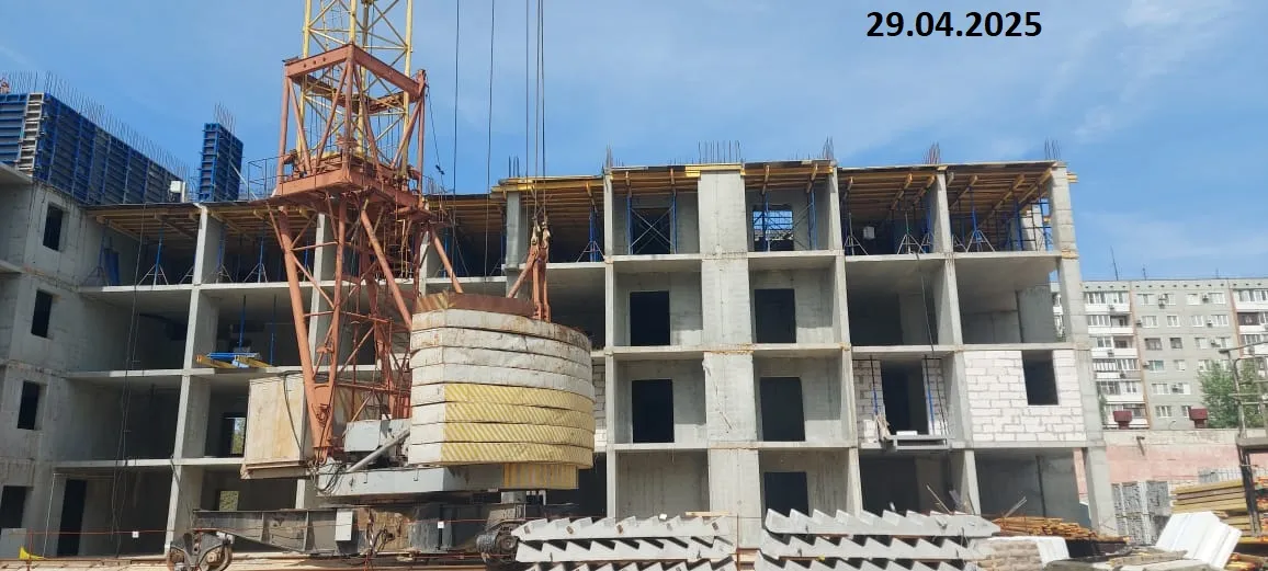 ЖК по улице Гагринская ход строительства