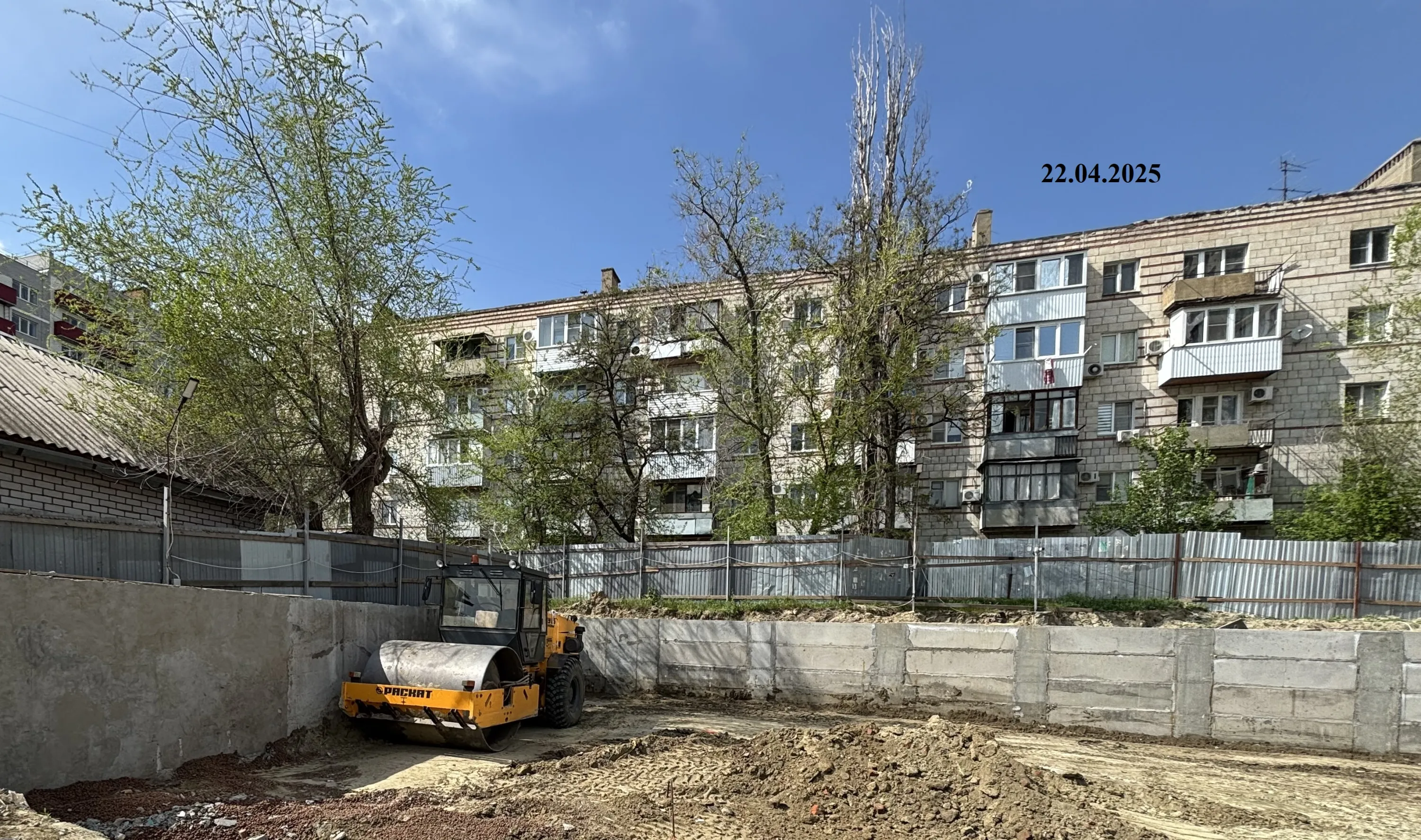 ЖК на 35 Гвардейской ход строительства