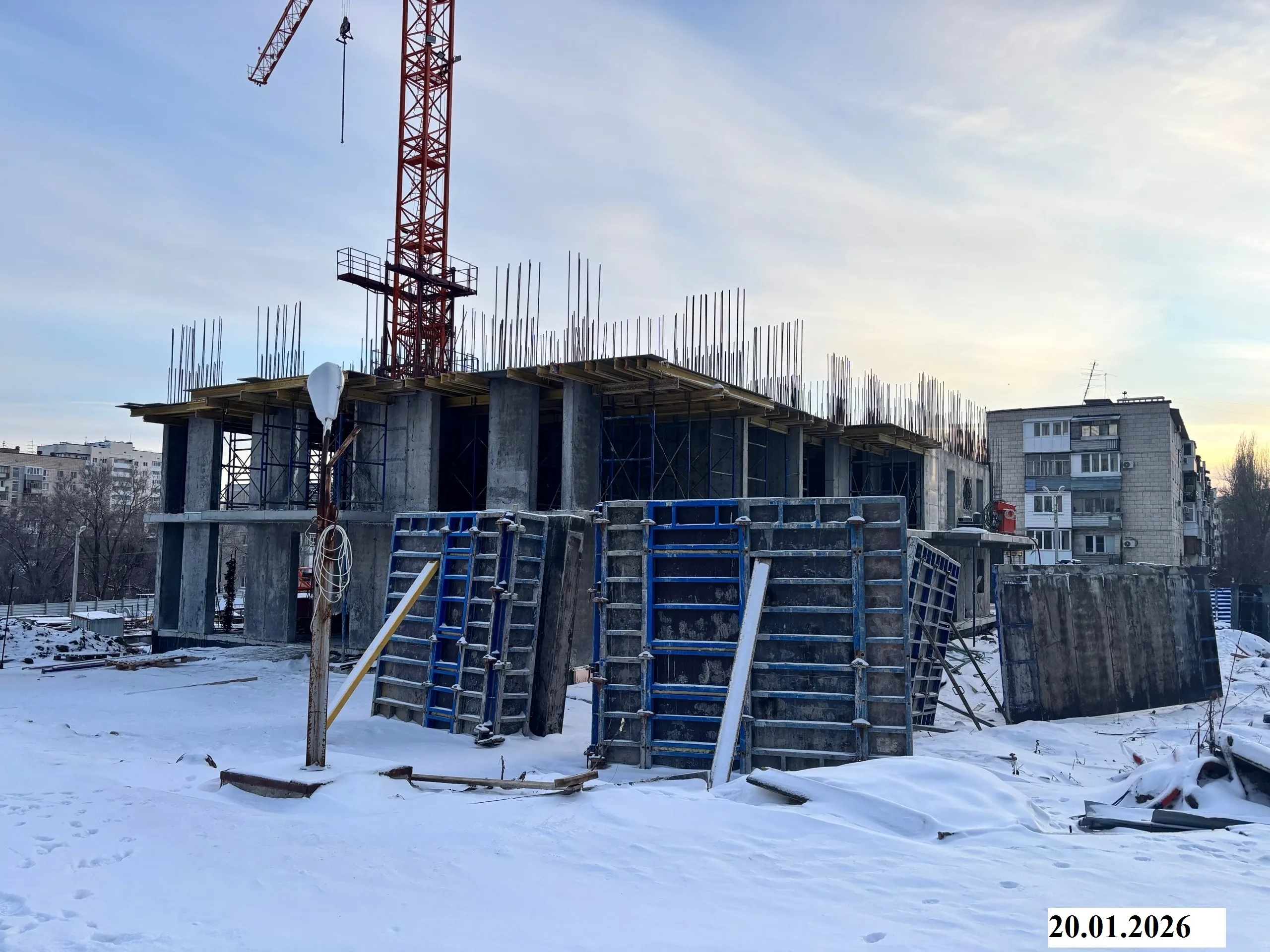 ЖК Крылья ход строительства