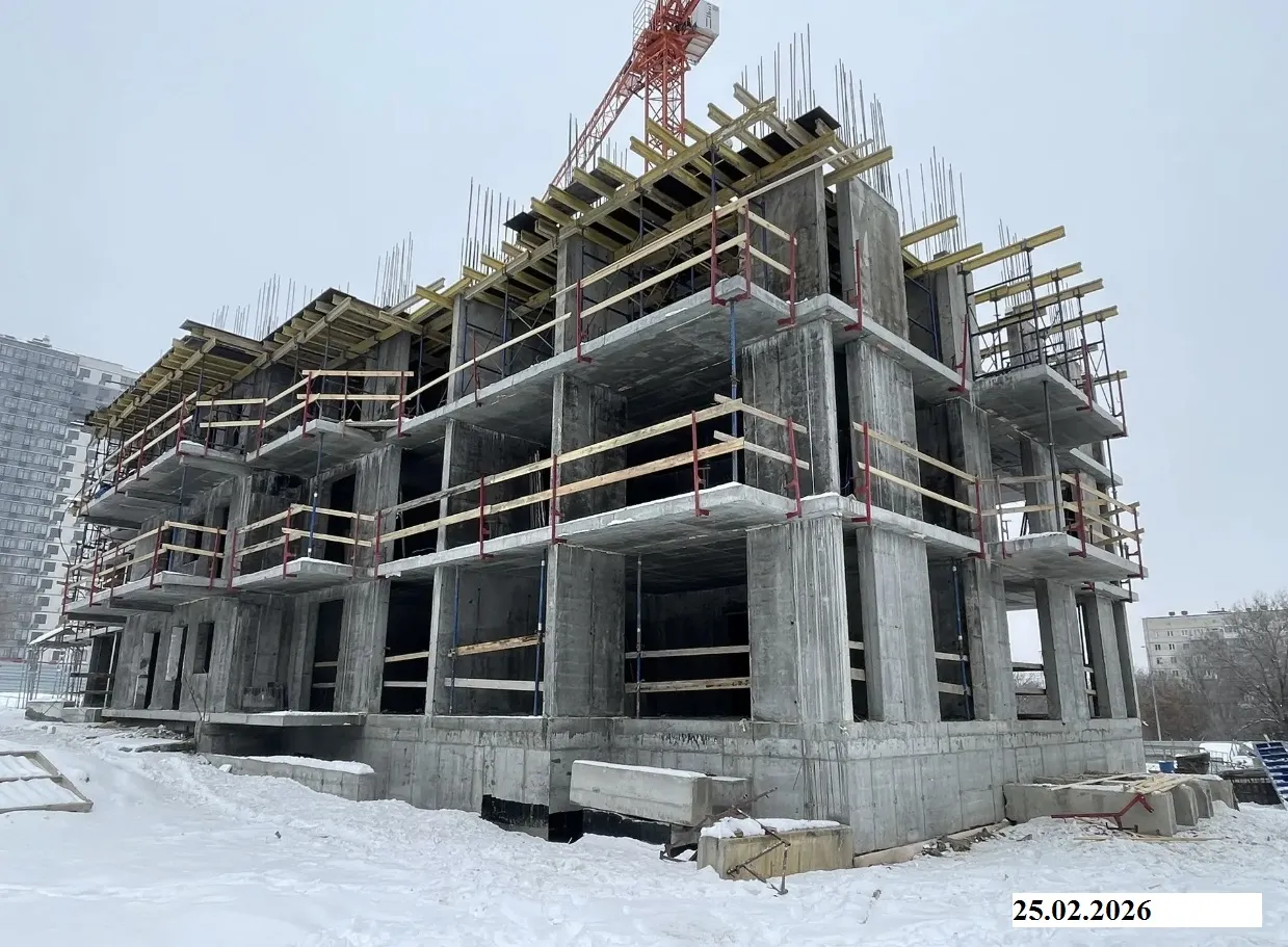 ЖК Крылья ход строительства