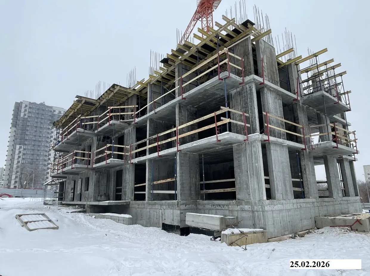 ЖК Крылья ход строительства
