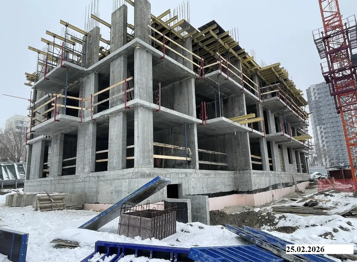 ЖК Крылья ход строительства