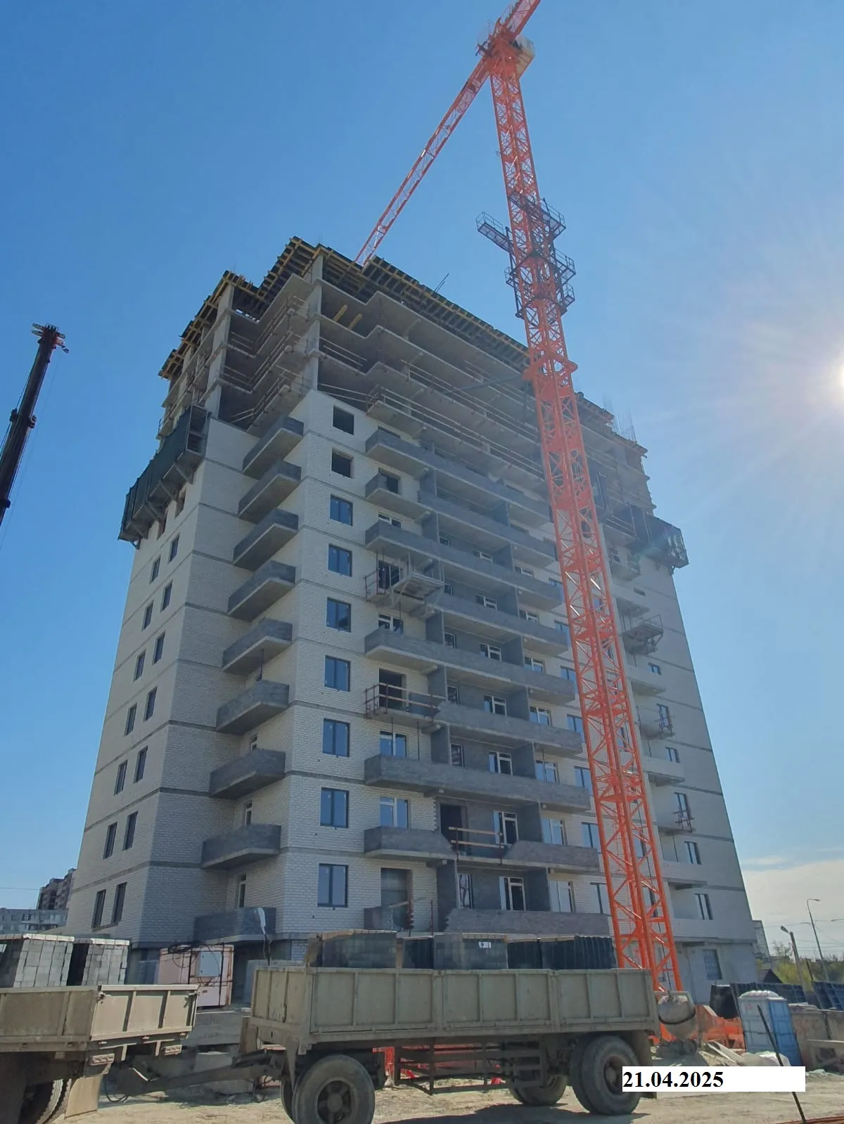 ЖК Крылья ход строительства