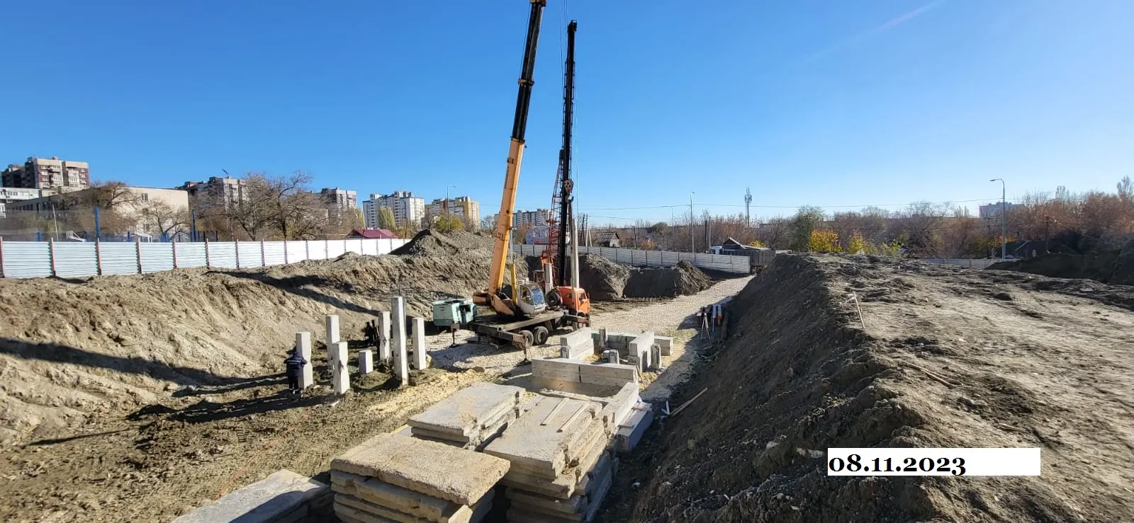 ЖК Крылья ход строительства