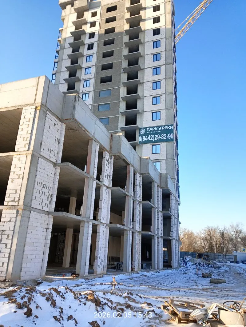 ЖК Парк у реки ход строительства