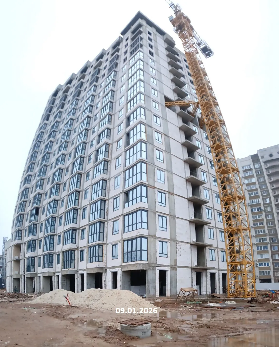 ЖК Парк у реки ход строительства