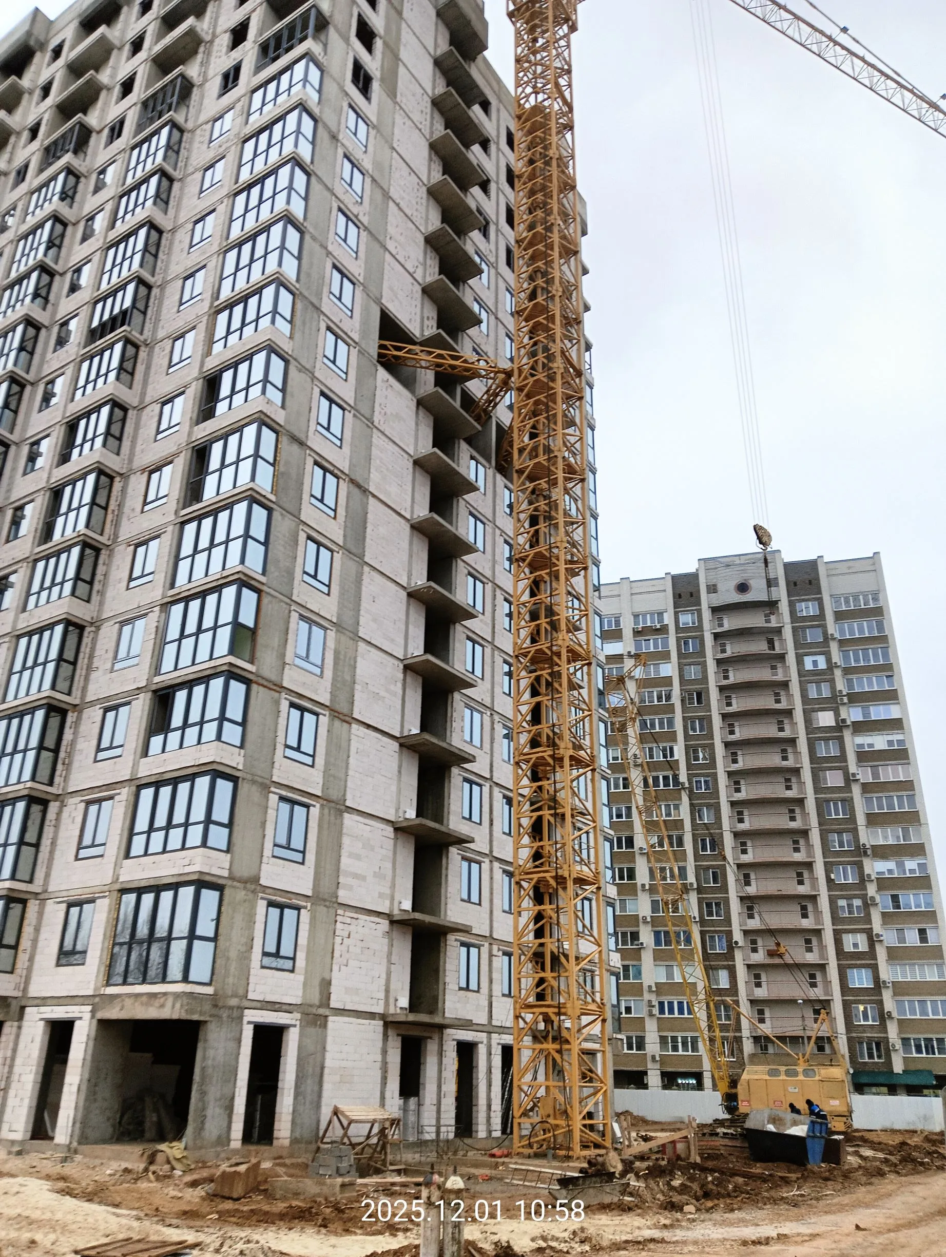 ЖК Парк у реки ход строительства