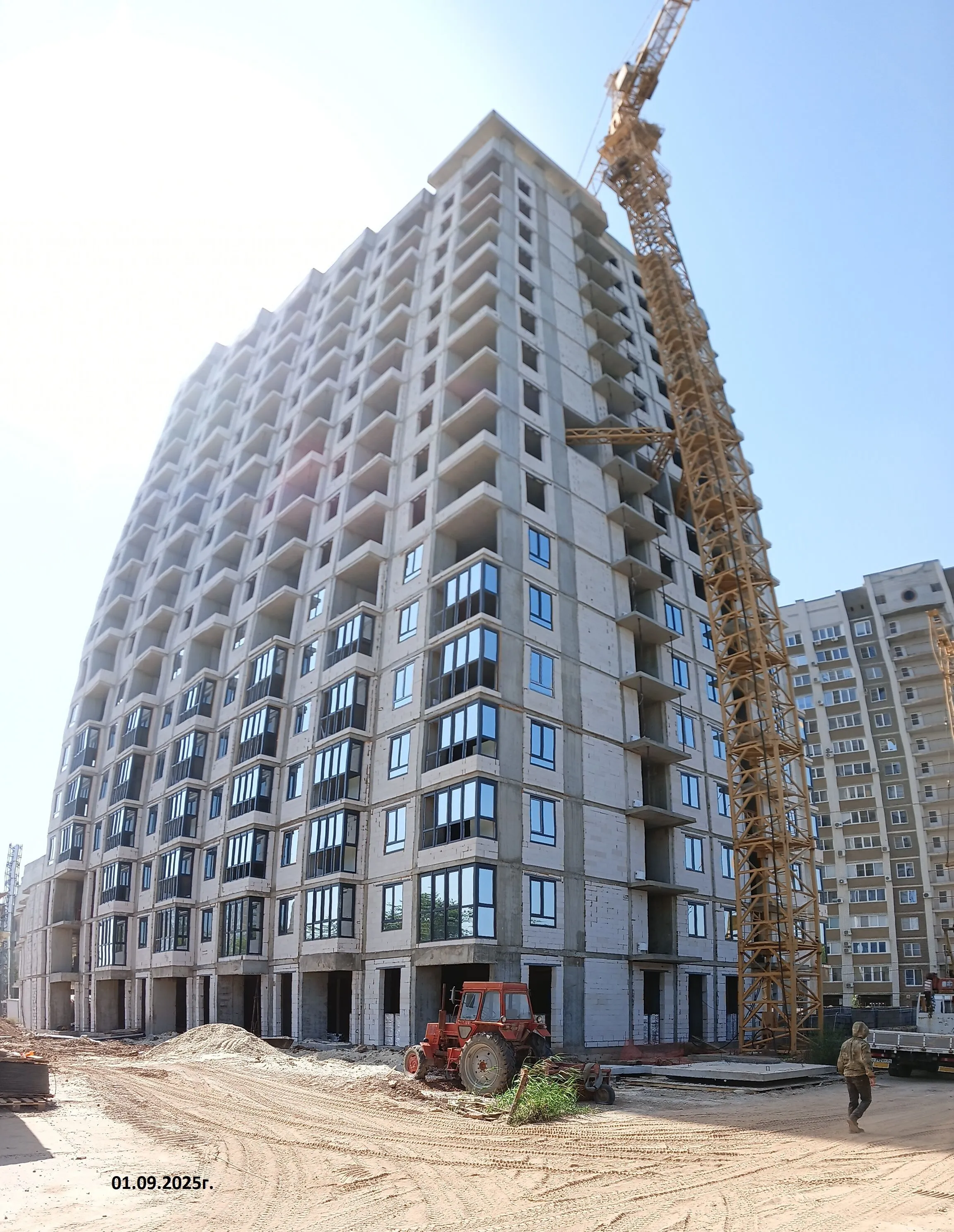 ЖК Парк у реки ход строительства
