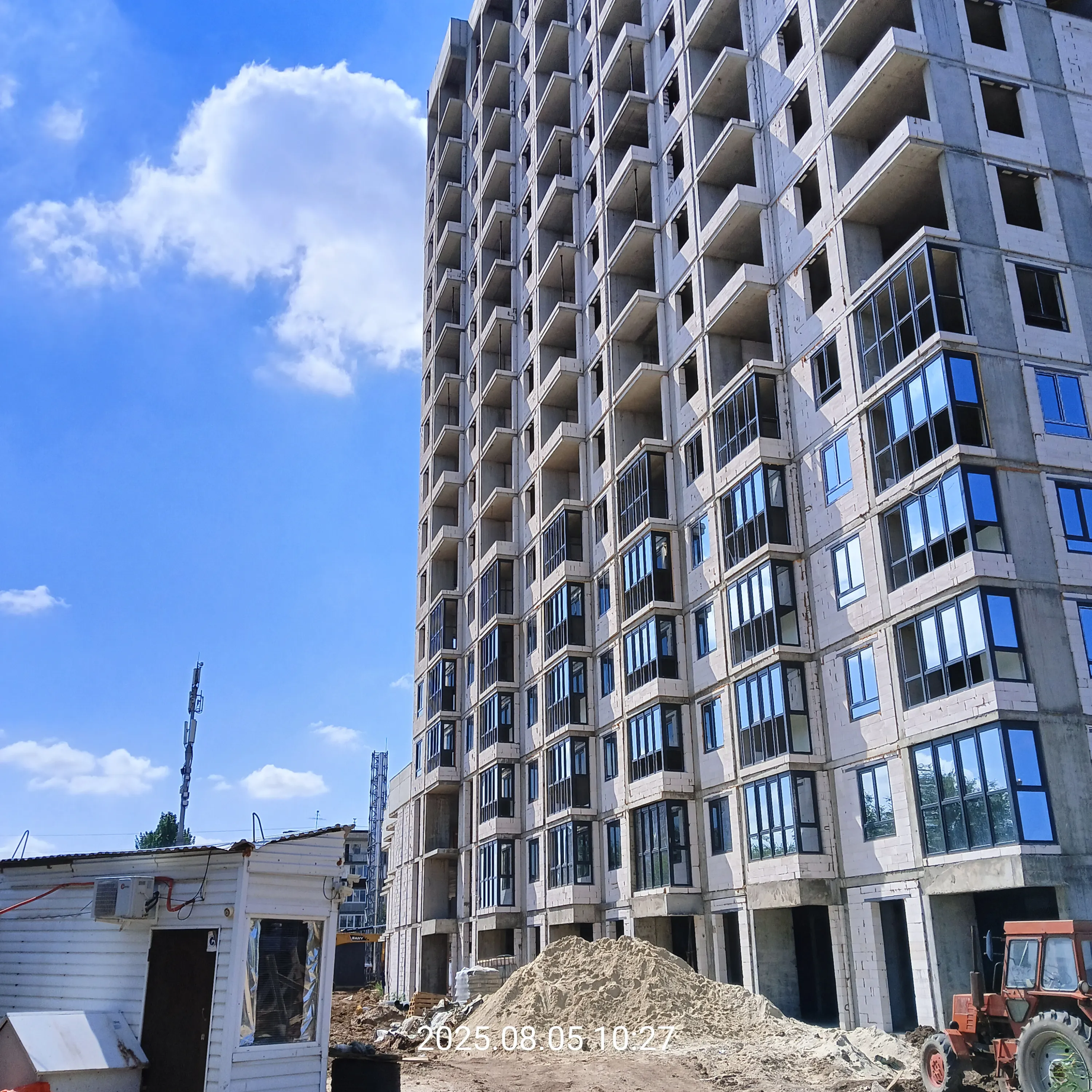 ЖК Парк у реки ход строительства