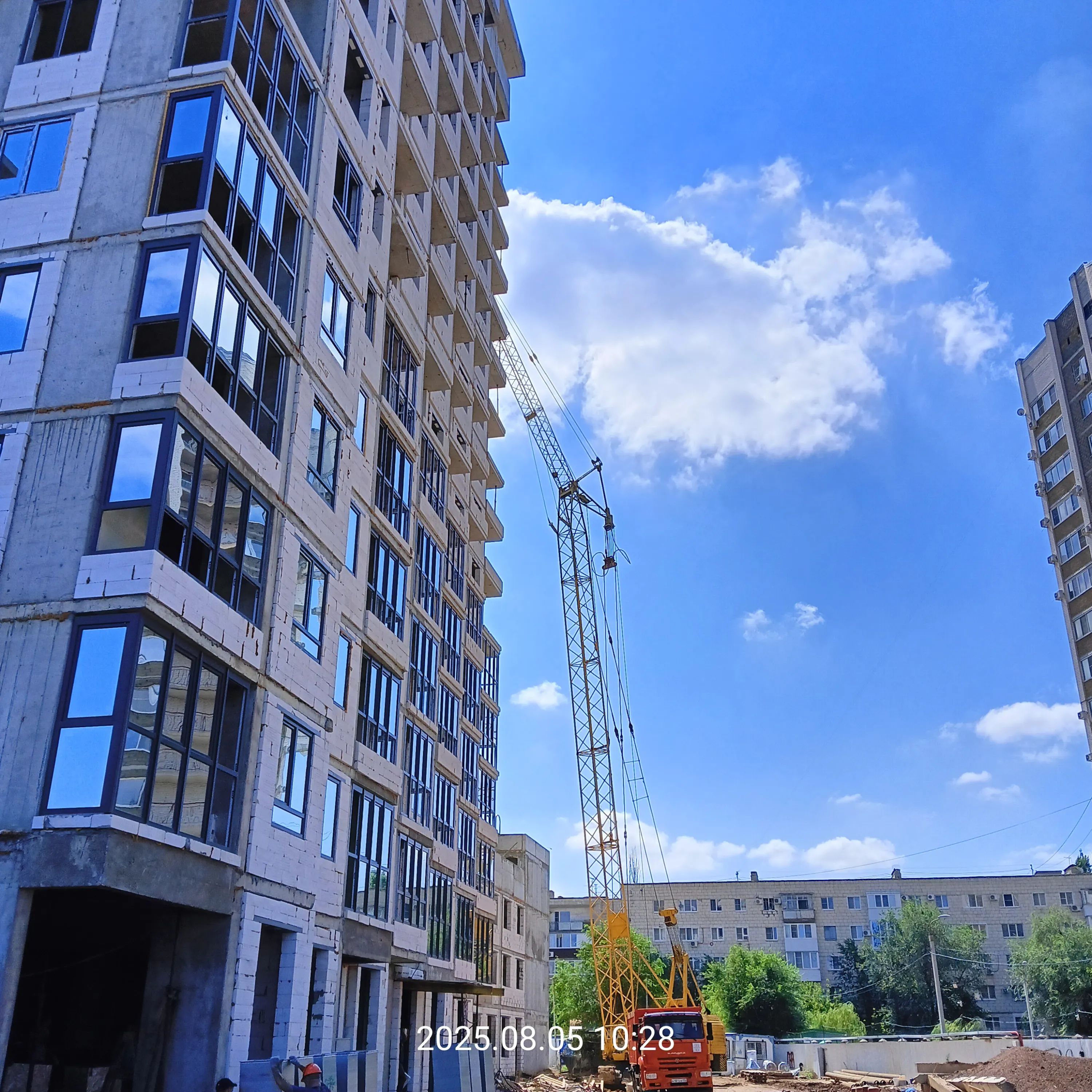 ЖК Парк у реки ход строительства
