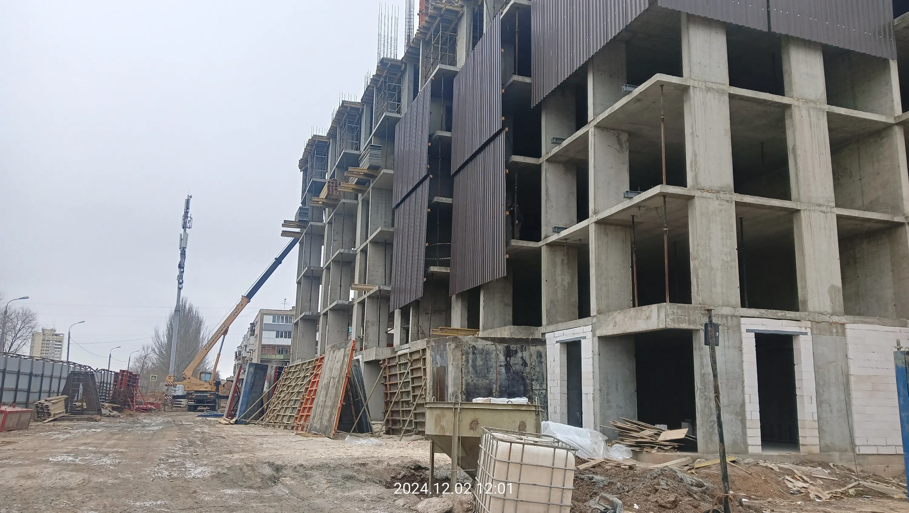 ЖК Парк у реки ход строительства