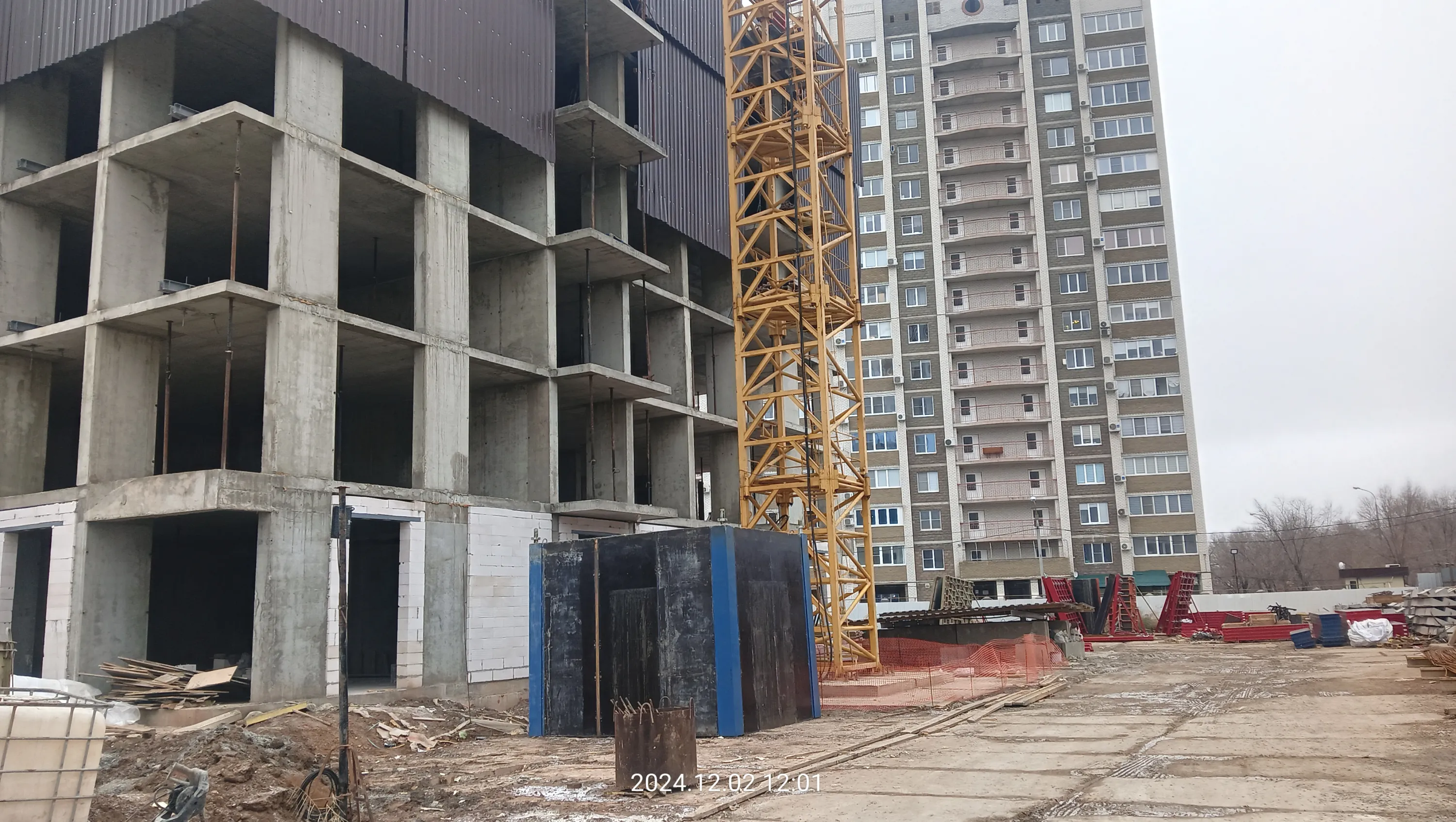 ЖК Парк у реки ход строительства