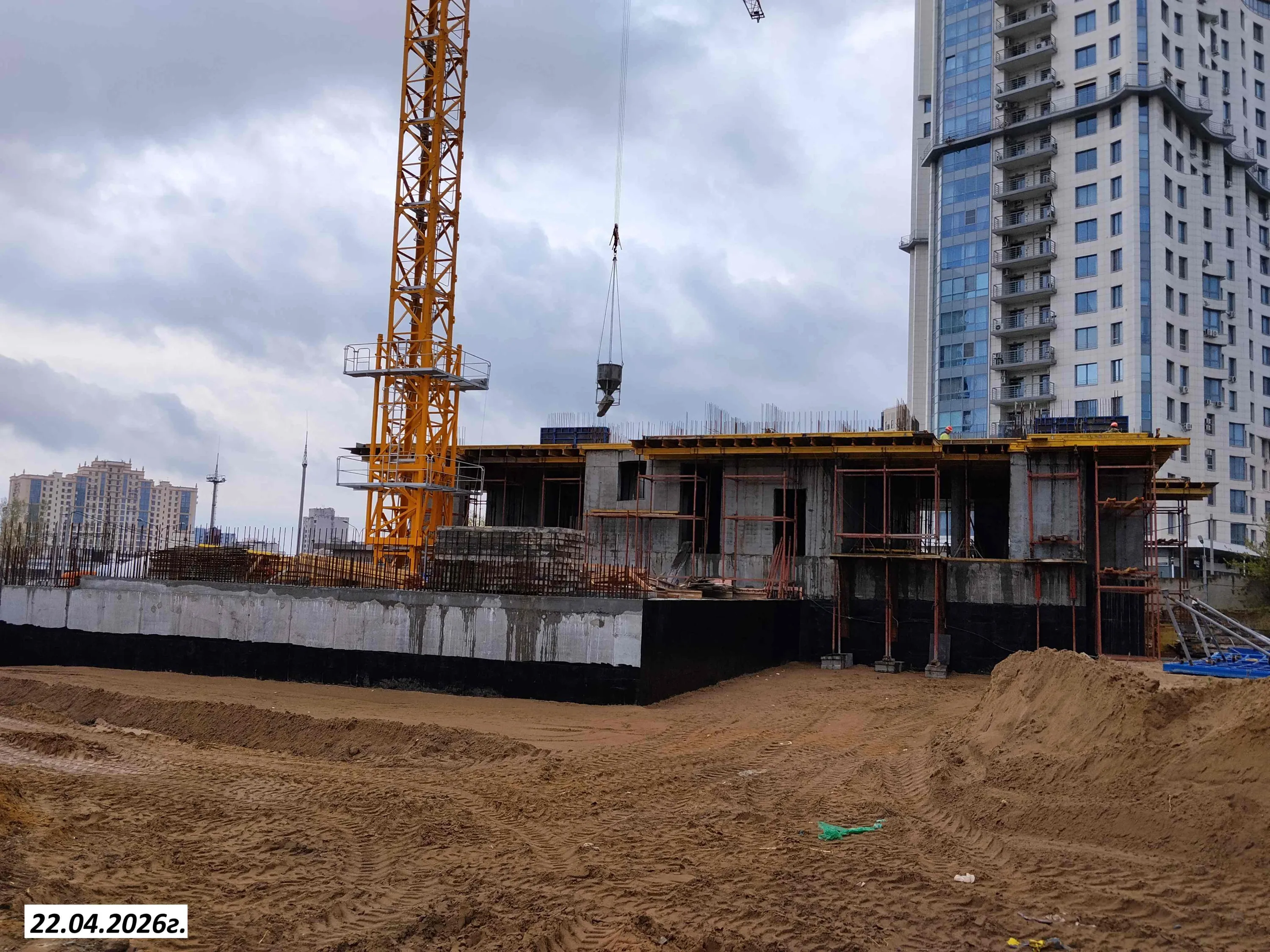 ЖК в 104 мкр. Центрального района гор. Волгограда ход строительства