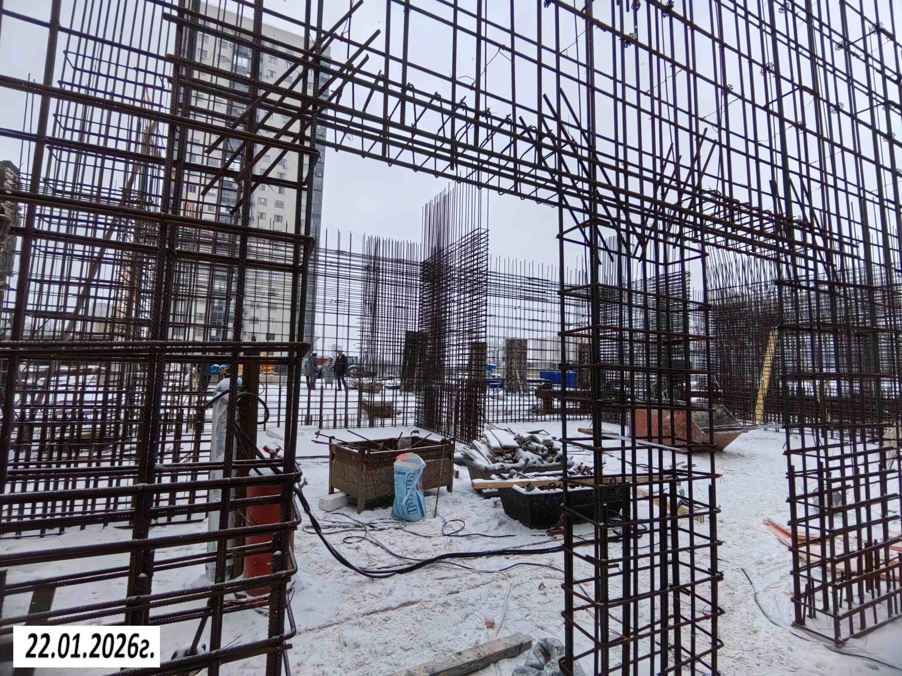 ЖК в 104 мкр. Центрального района гор. Волгограда ход строительства