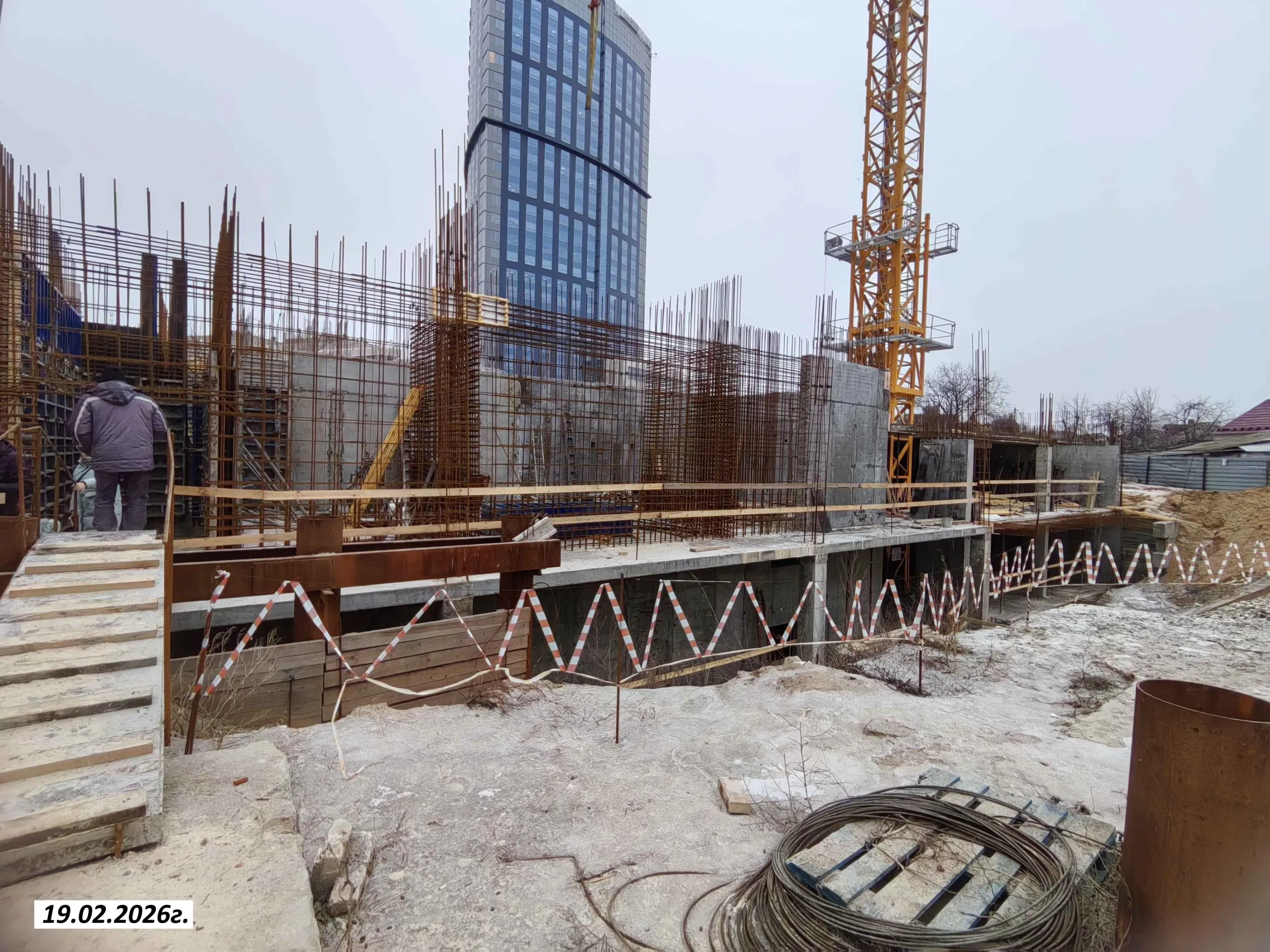 ЖК в 104 мкр. Центрального района гор. Волгограда ход строительства