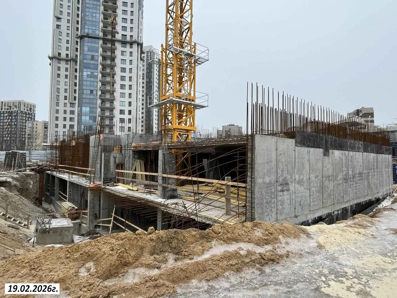 ЖК в 104 мкр. Центрального района гор. Волгограда ход строительства