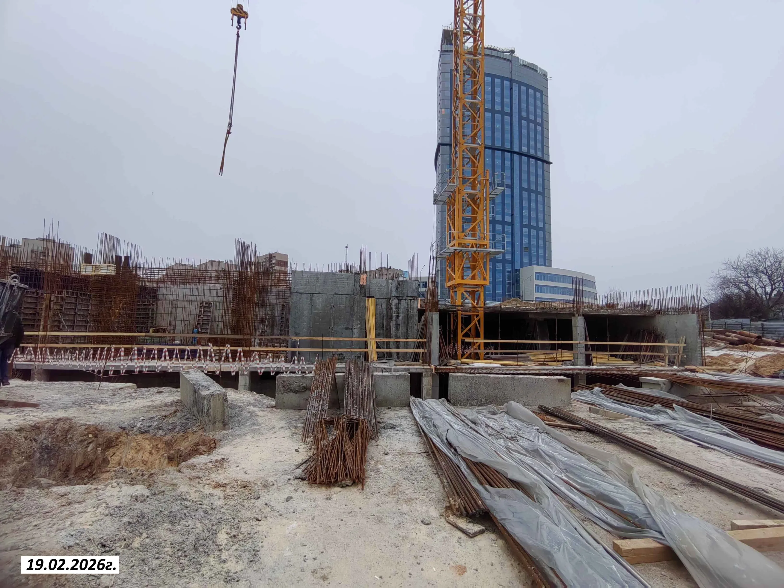 ЖК в 104 мкр. Центрального района гор. Волгограда ход строительства