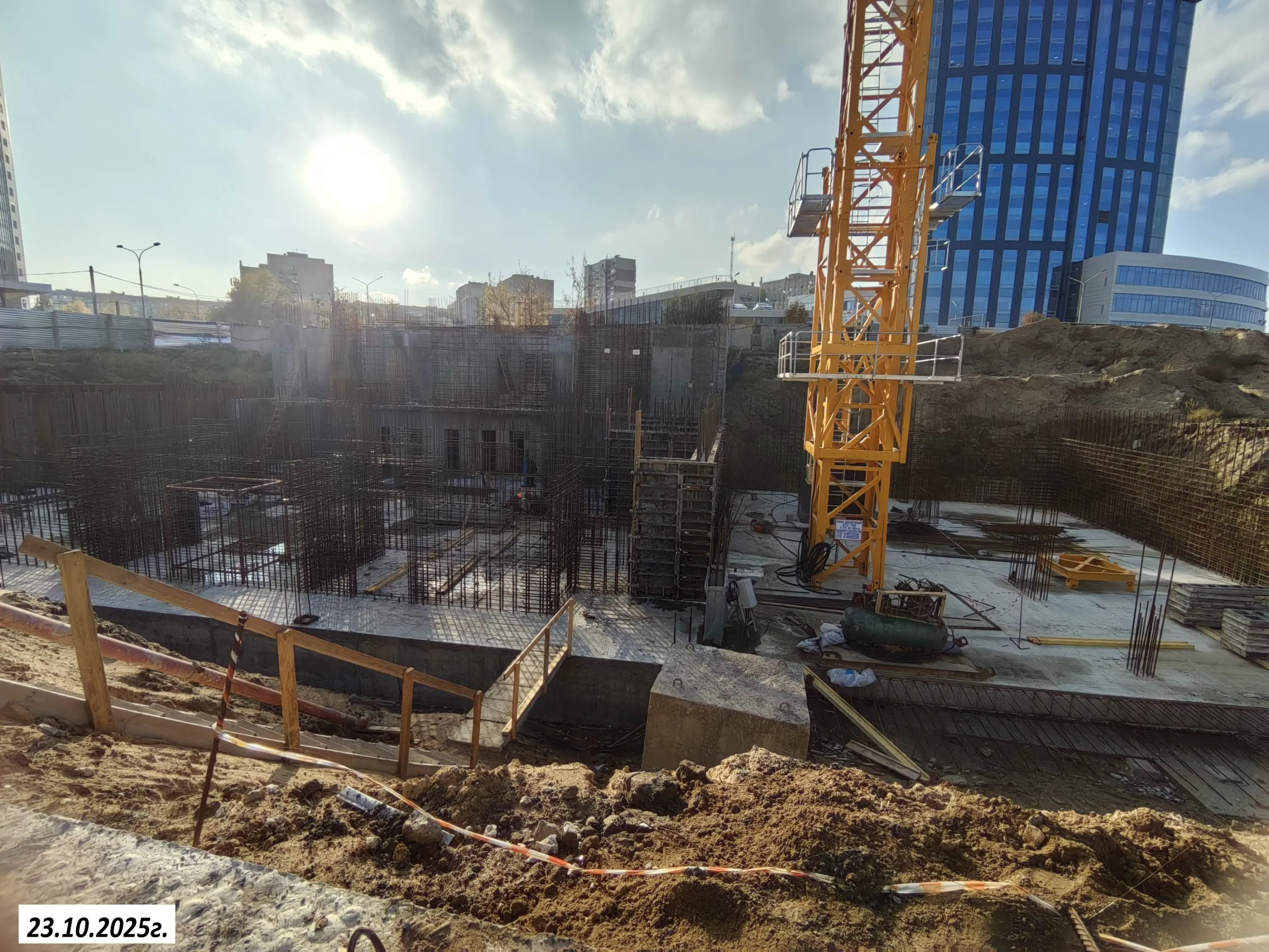 ЖК в 104 мкр. Центрального района гор. Волгограда ход строительства