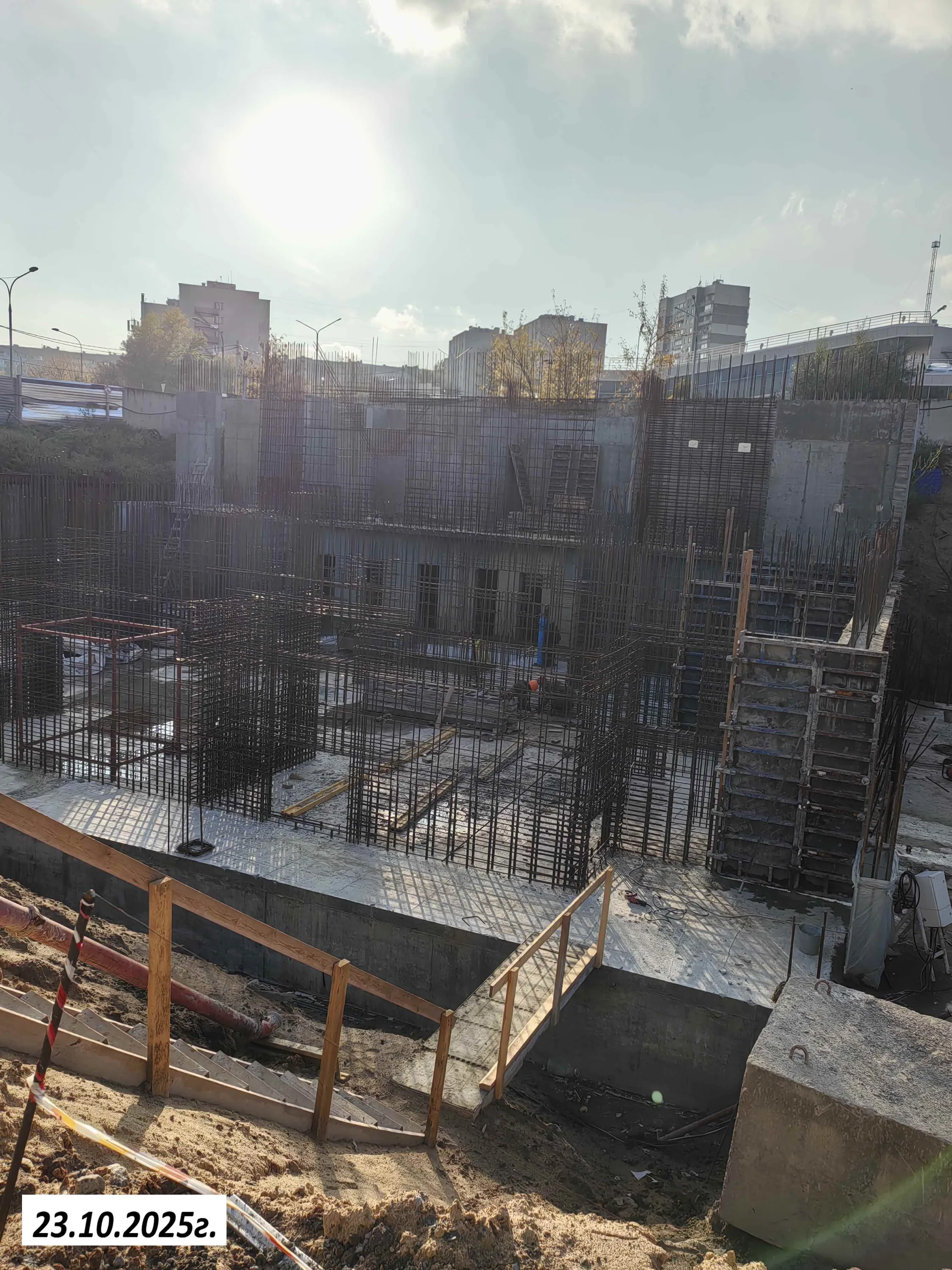 ЖК в 104 мкр. Центрального района гор. Волгограда ход строительства