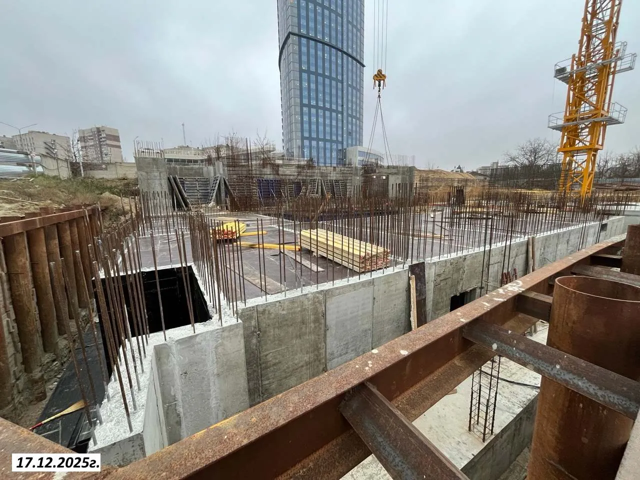 ЖК в 104 мкр. Центрального района гор. Волгограда ход строительства