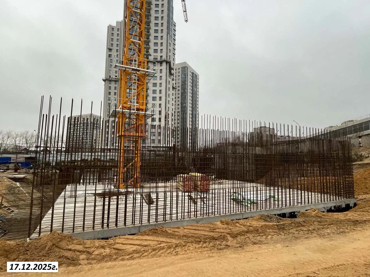 ЖК в 104 мкр. Центрального района гор. Волгограда ход строительства