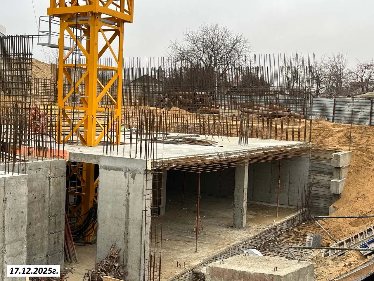 ЖК в 104 мкр. Центрального района гор. Волгограда ход строительства
