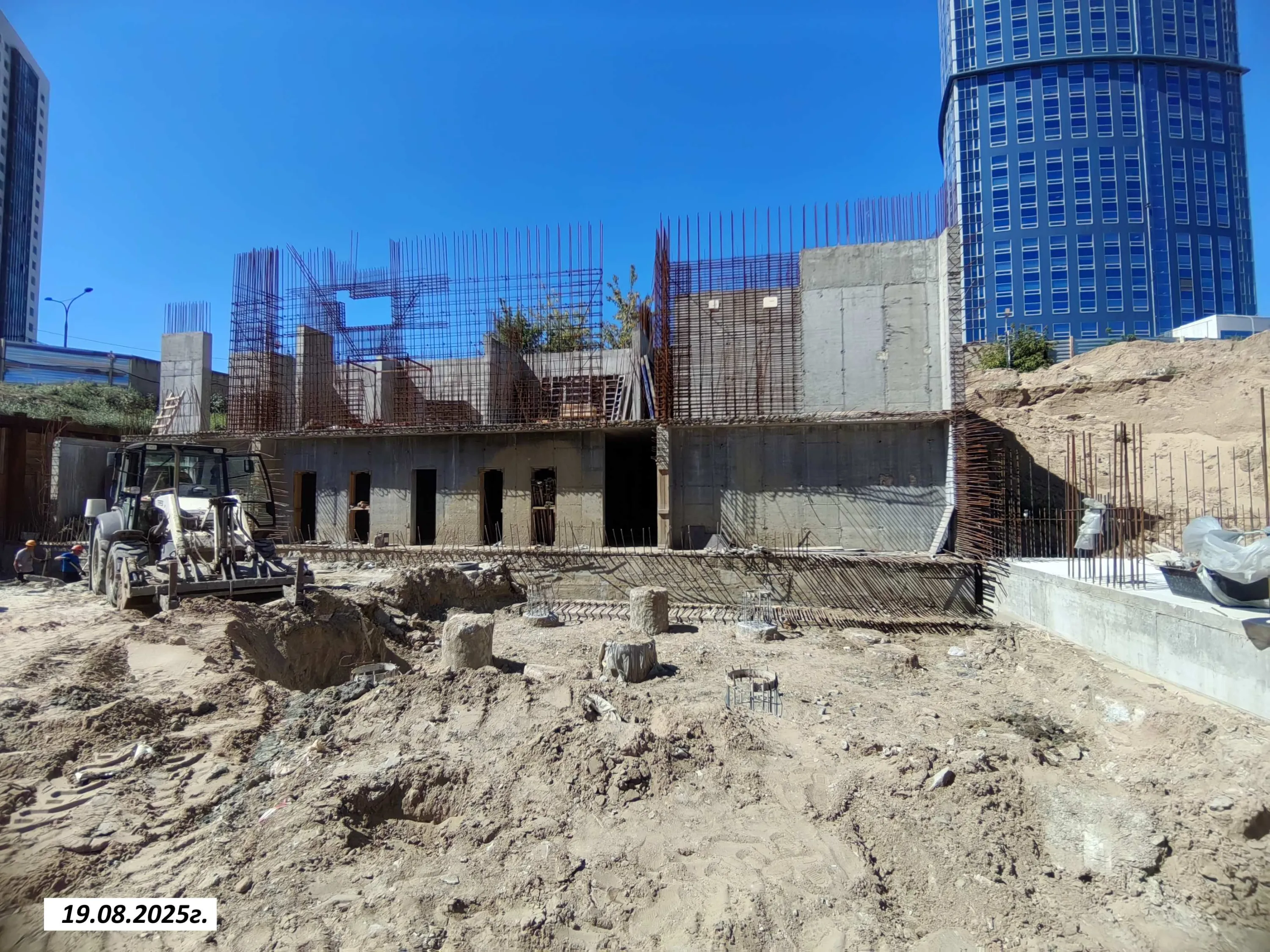 ЖК в 104 мкр. Центрального района гор. Волгограда ход строительства