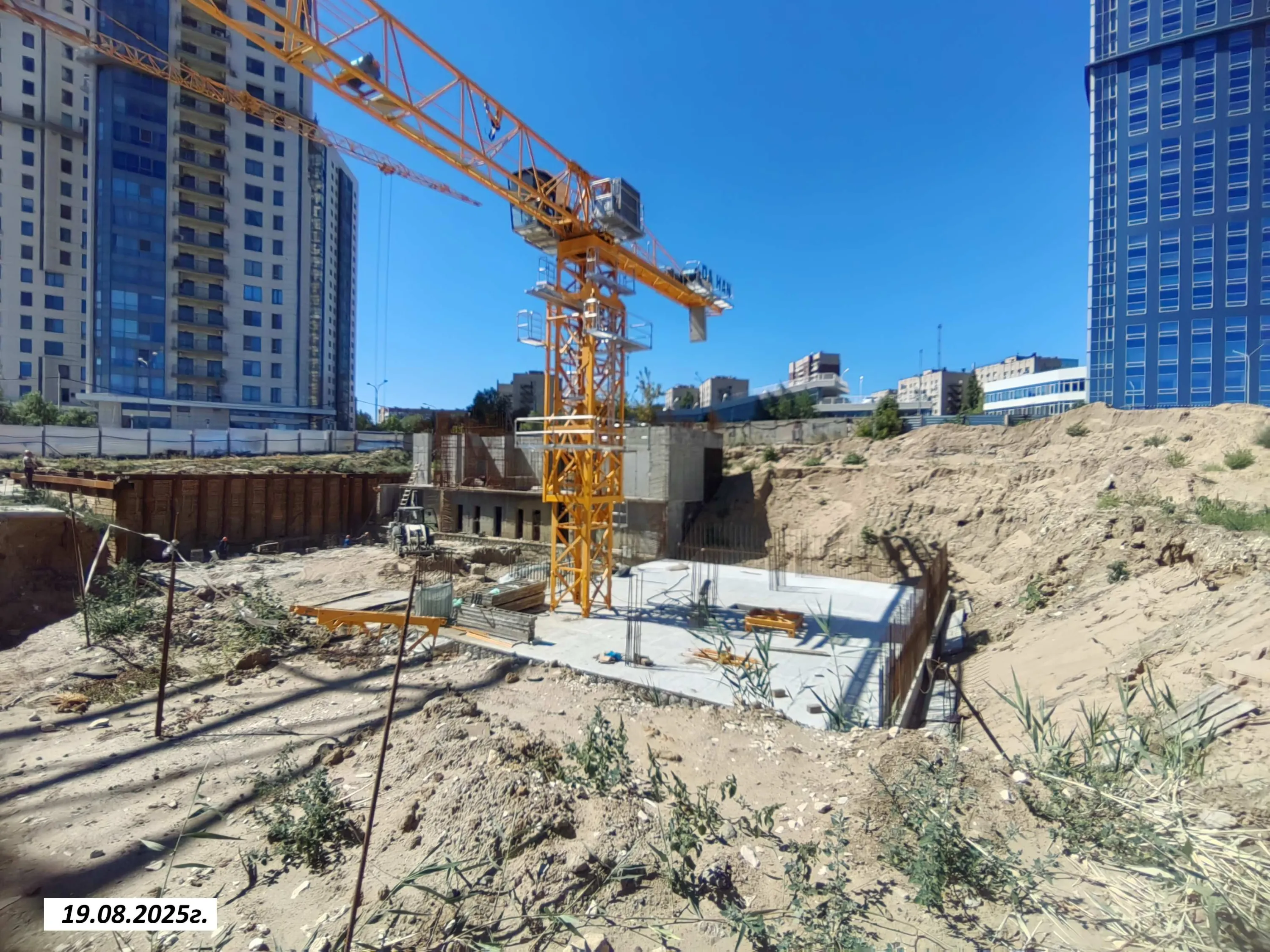 ЖК в 104 мкр. Центрального района гор. Волгограда ход строительства