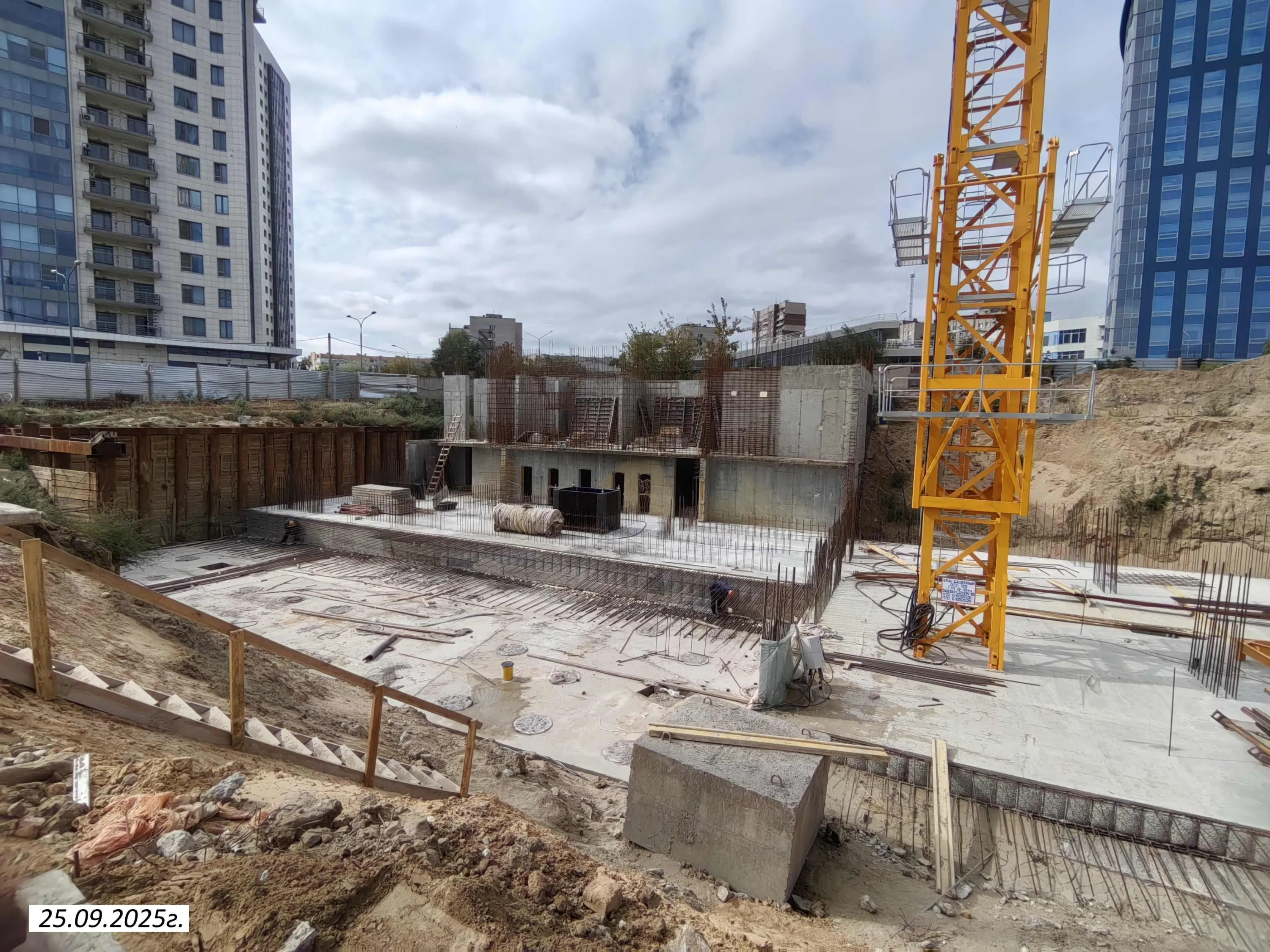 ЖК в 104 мкр. Центрального района гор. Волгограда ход строительства
