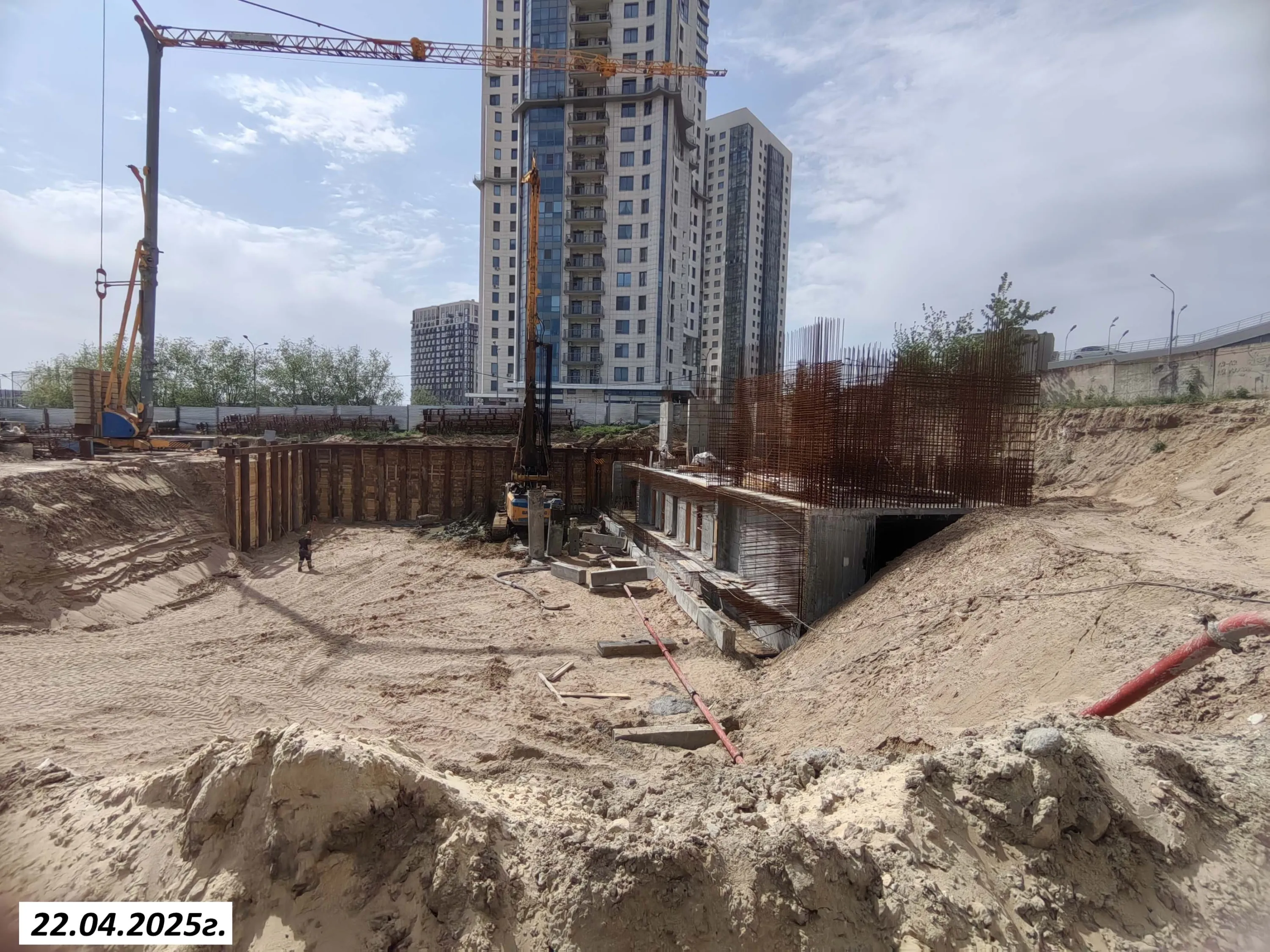 ЖК в 104 мкр. Центрального района гор. Волгограда ход строительства