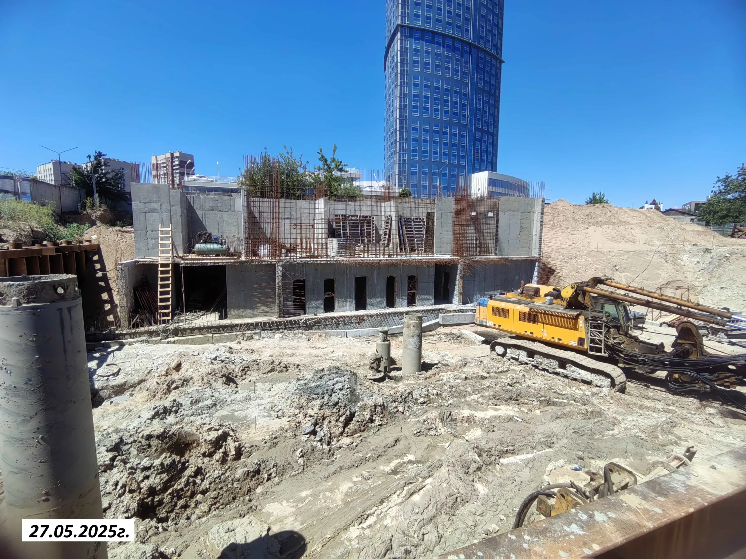 ЖК в 104 мкр. Центрального района гор. Волгограда ход строительства
