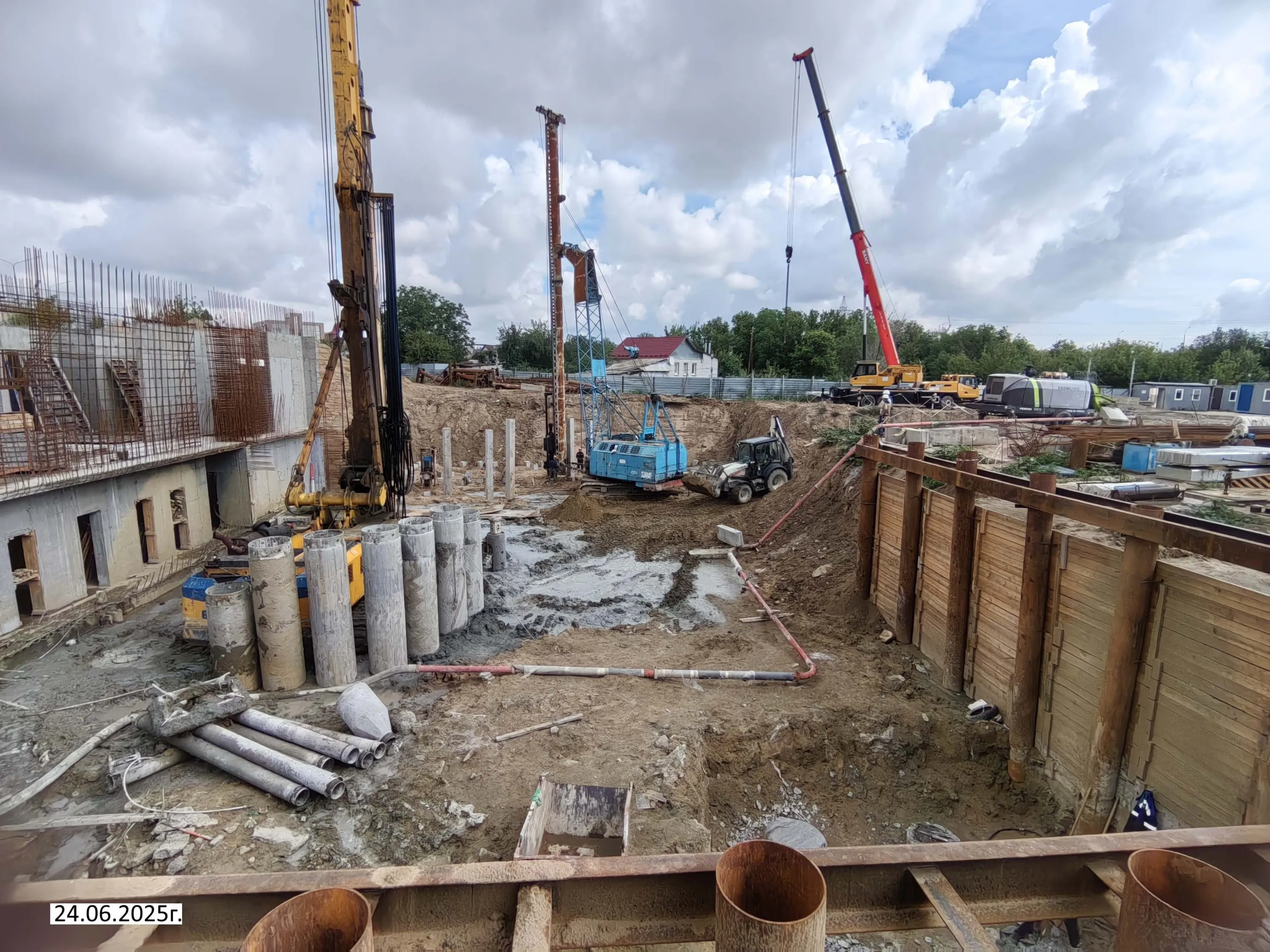 ЖК в 104 мкр. Центрального района гор. Волгограда ход строительства