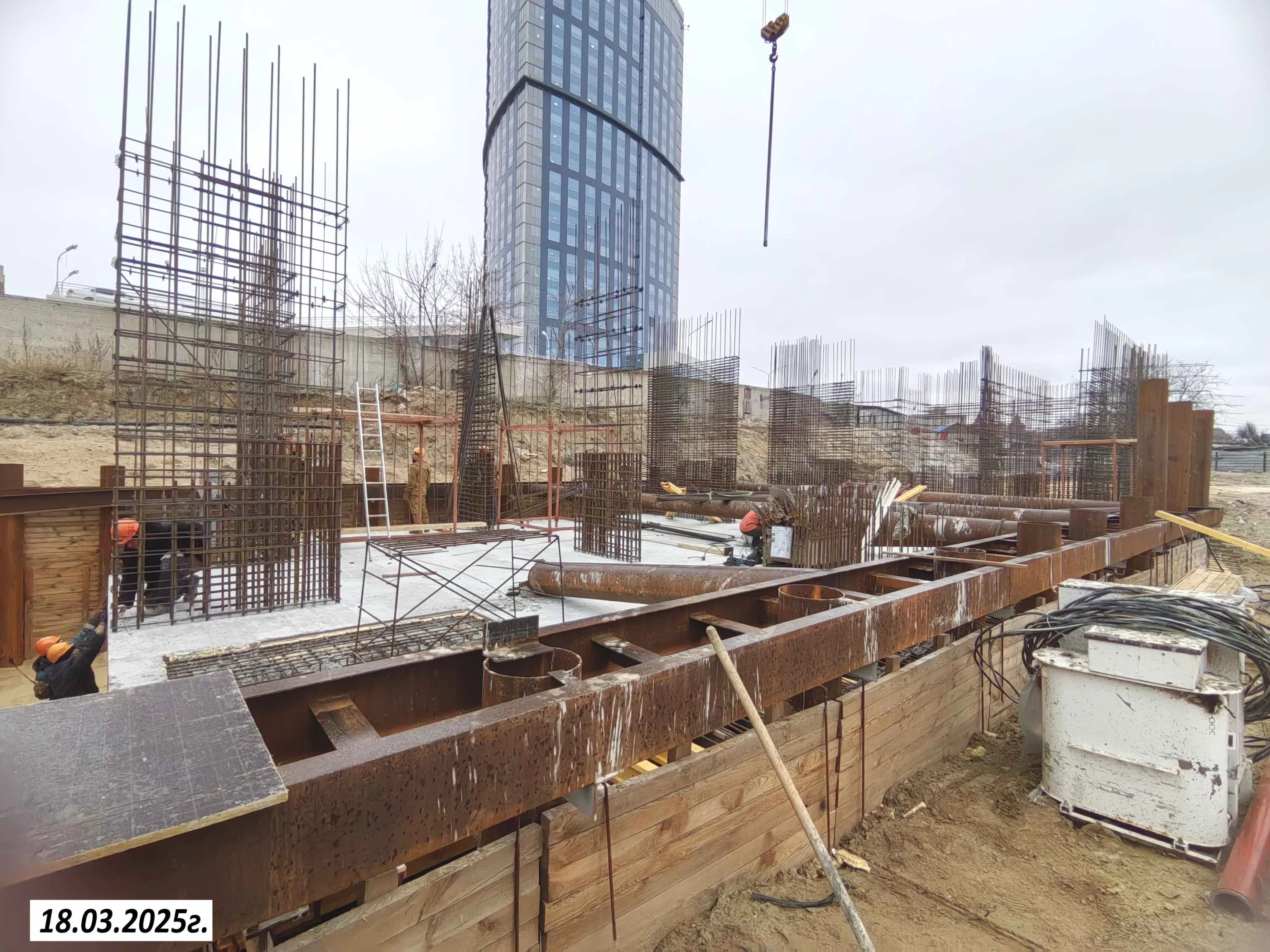 ЖК в 104 мкр. Центрального района гор. Волгограда ход строительства