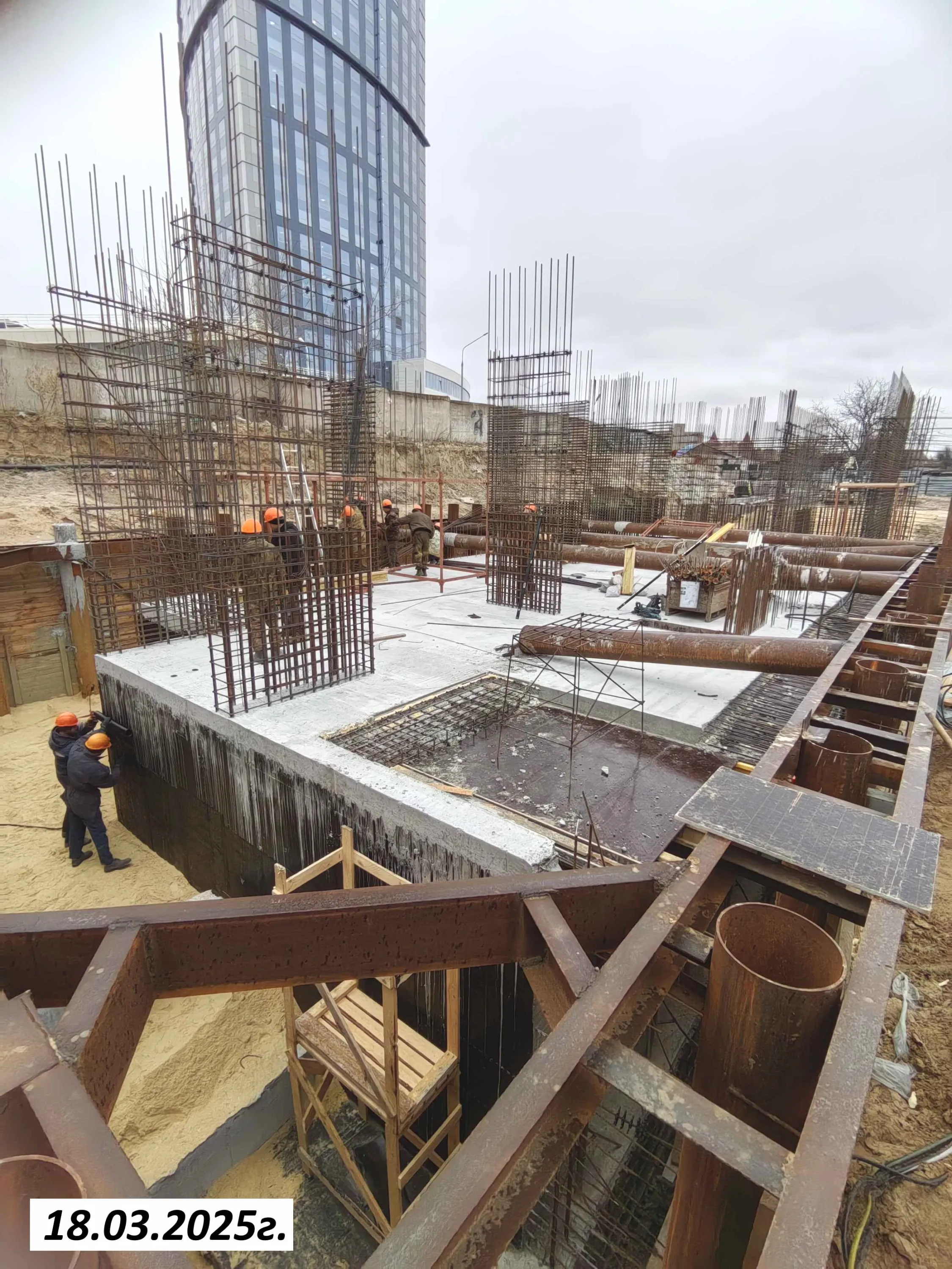 ЖК в 104 мкр. Центрального района гор. Волгограда ход строительства