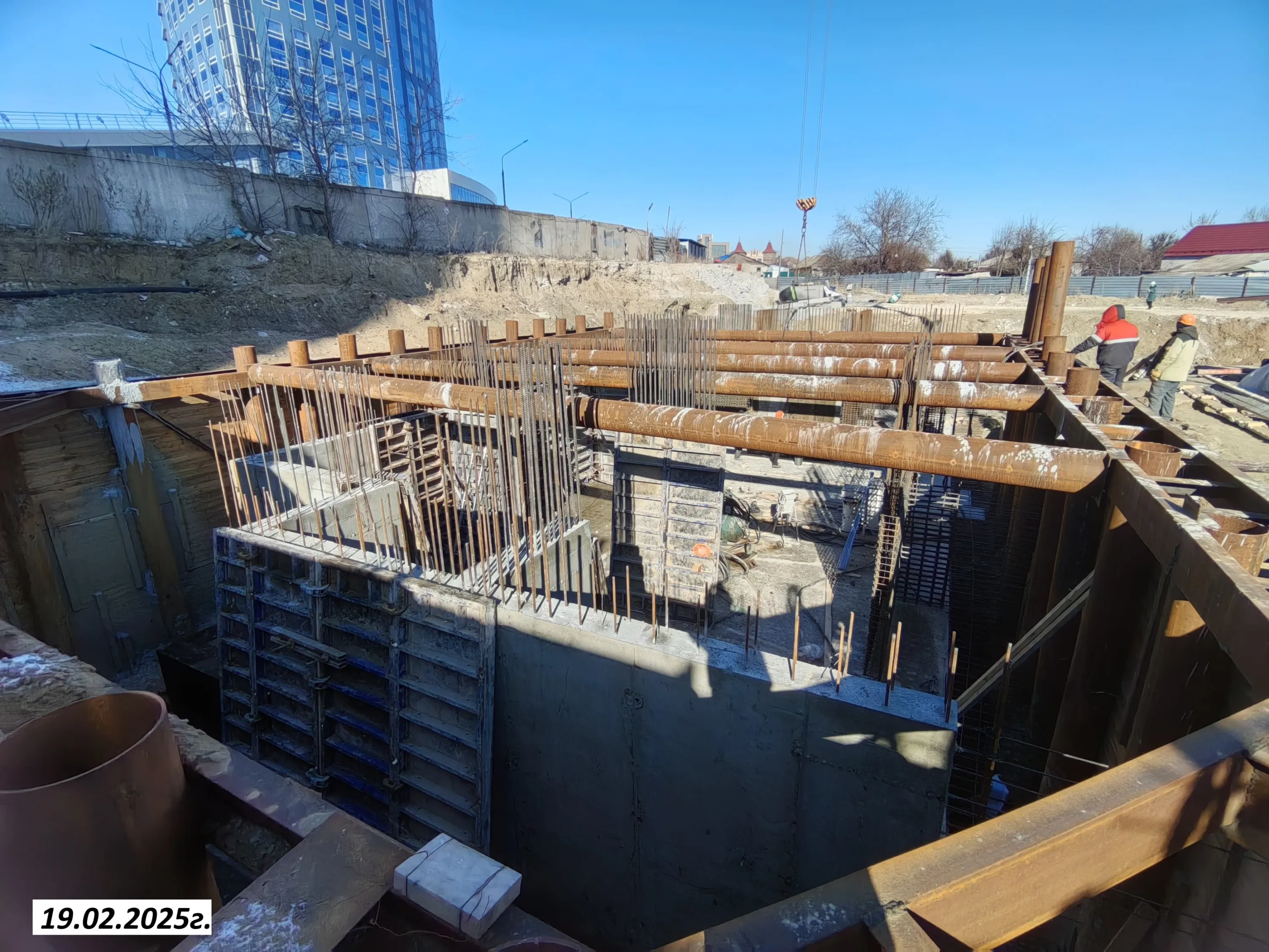 ЖК в 104 мкр. Центрального района гор. Волгограда ход строительства