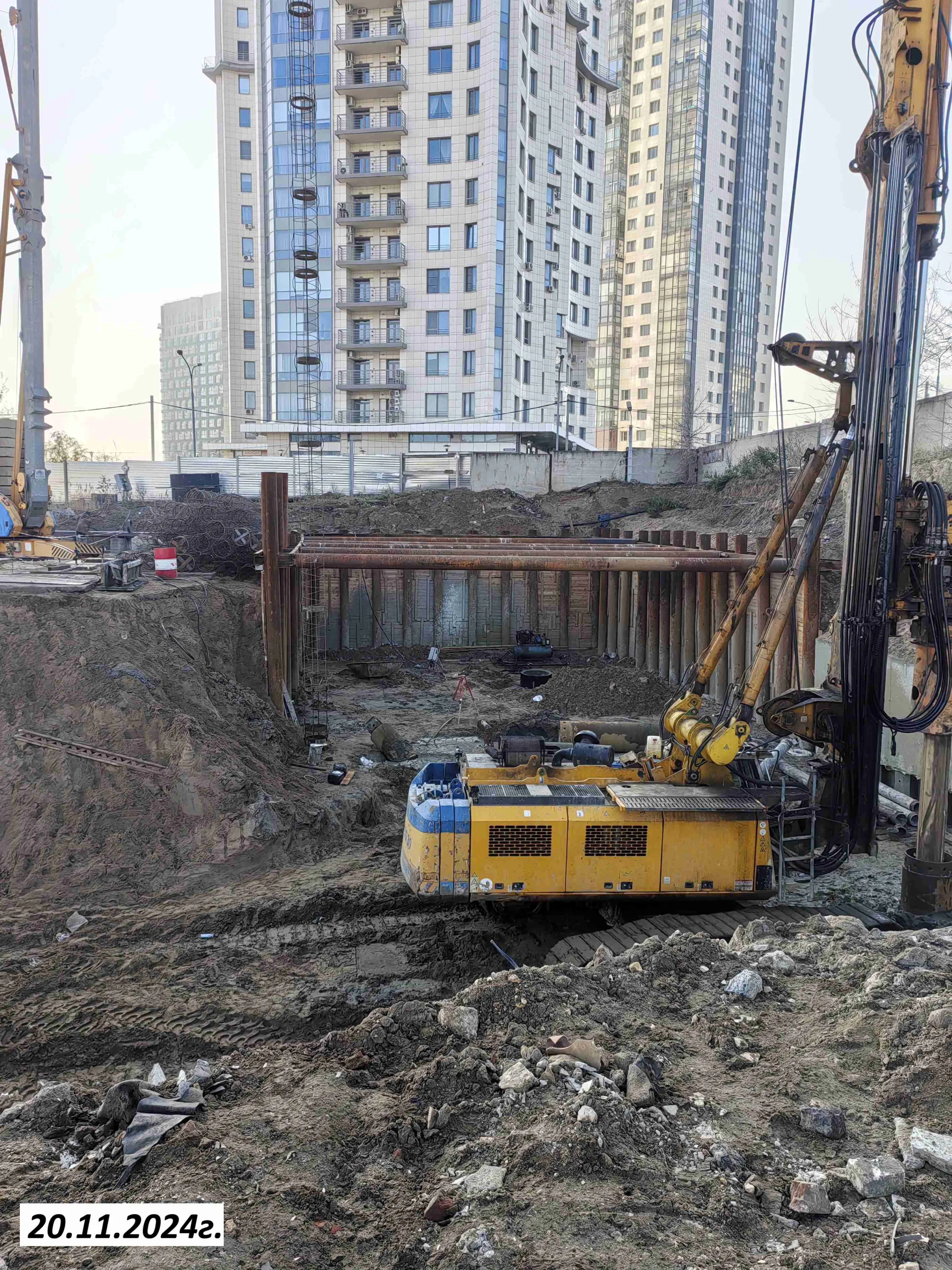 ЖК в 104 мкр. Центрального района гор. Волгограда ход строительства
