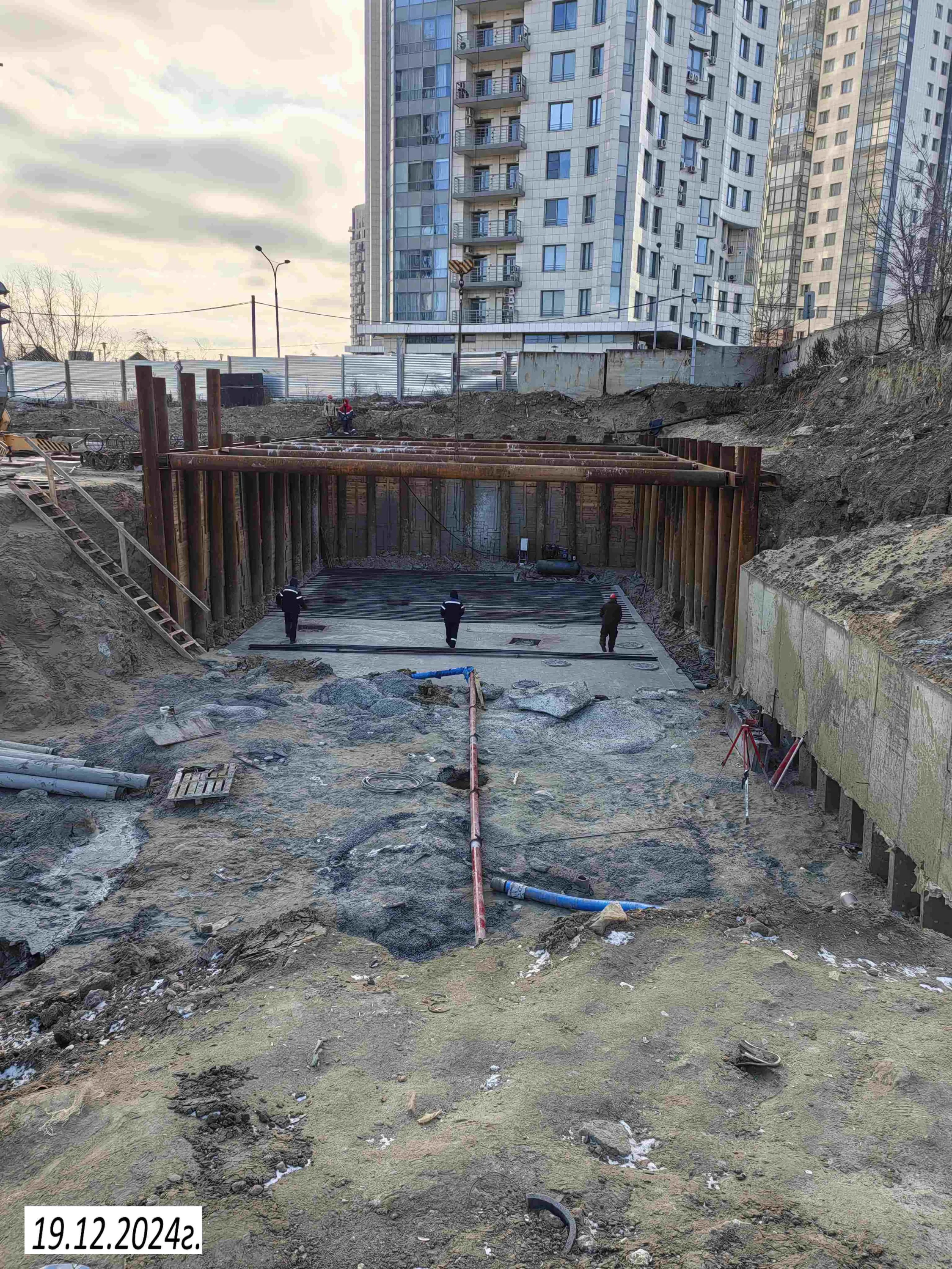 ЖК в 104 мкр. Центрального района гор. Волгограда ход строительства