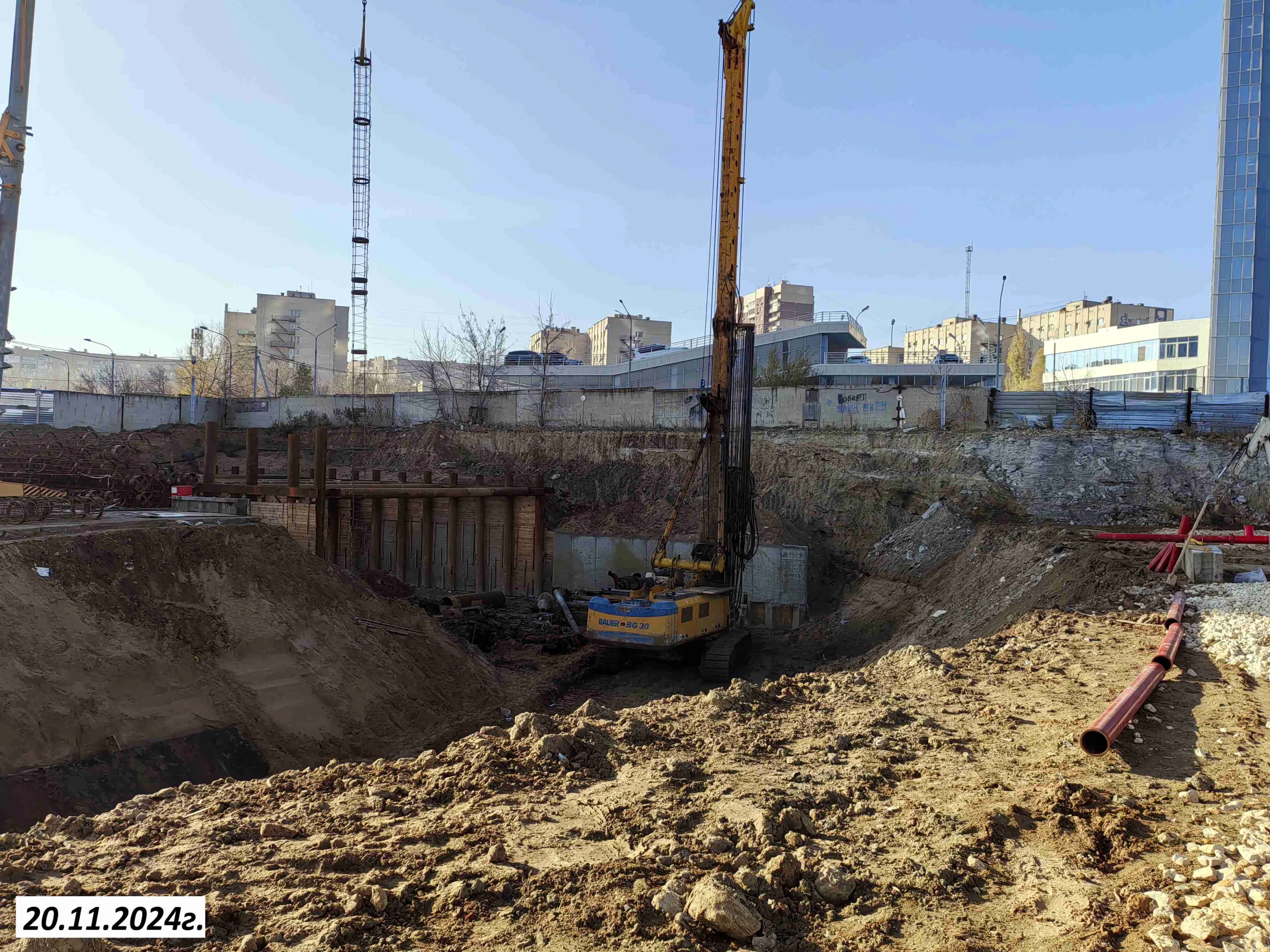 ЖК в 104 мкр. Центрального района гор. Волгограда ход строительства