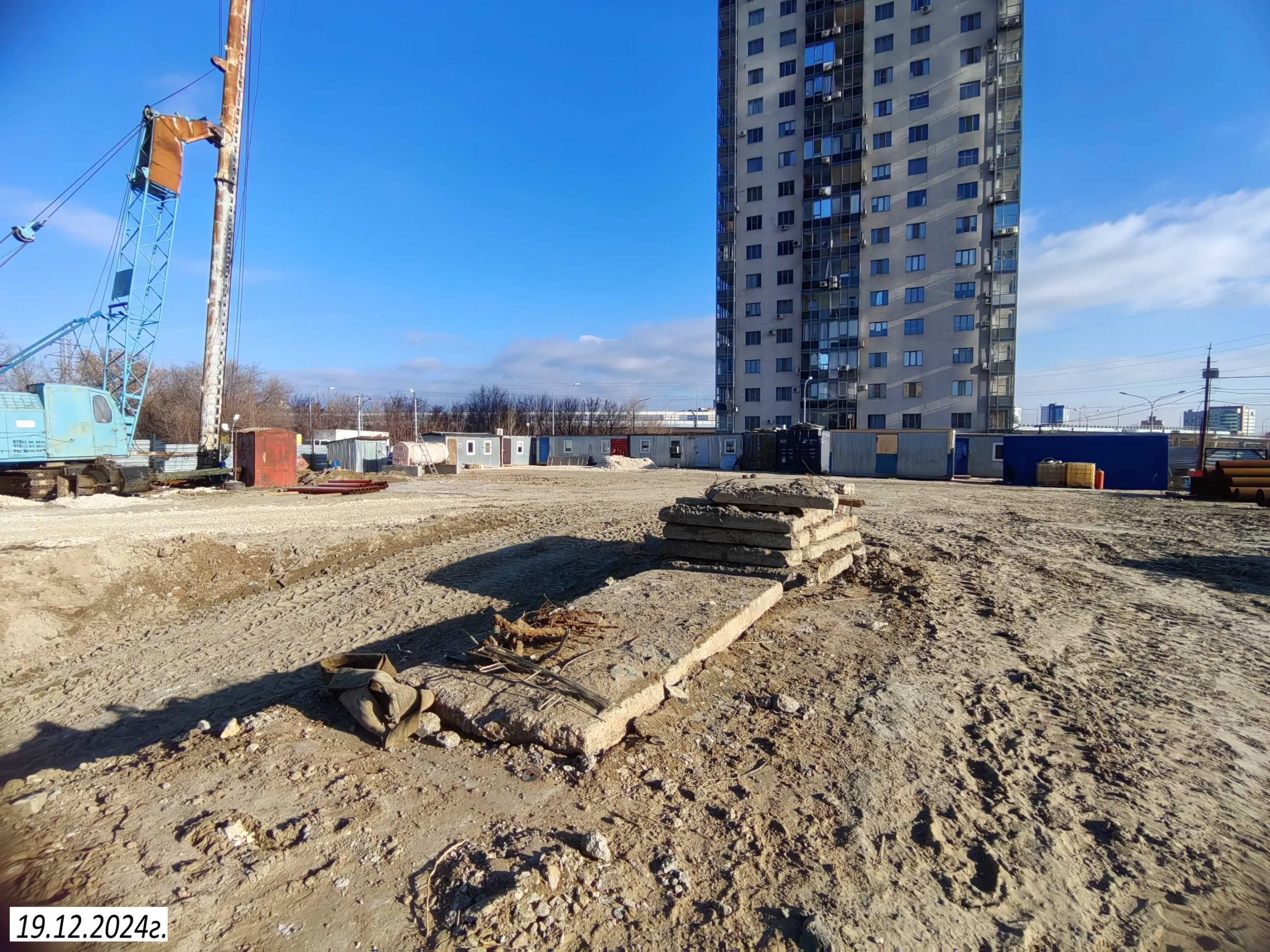 ЖК в 104 мкр. Центрального района гор. Волгограда ход строительства