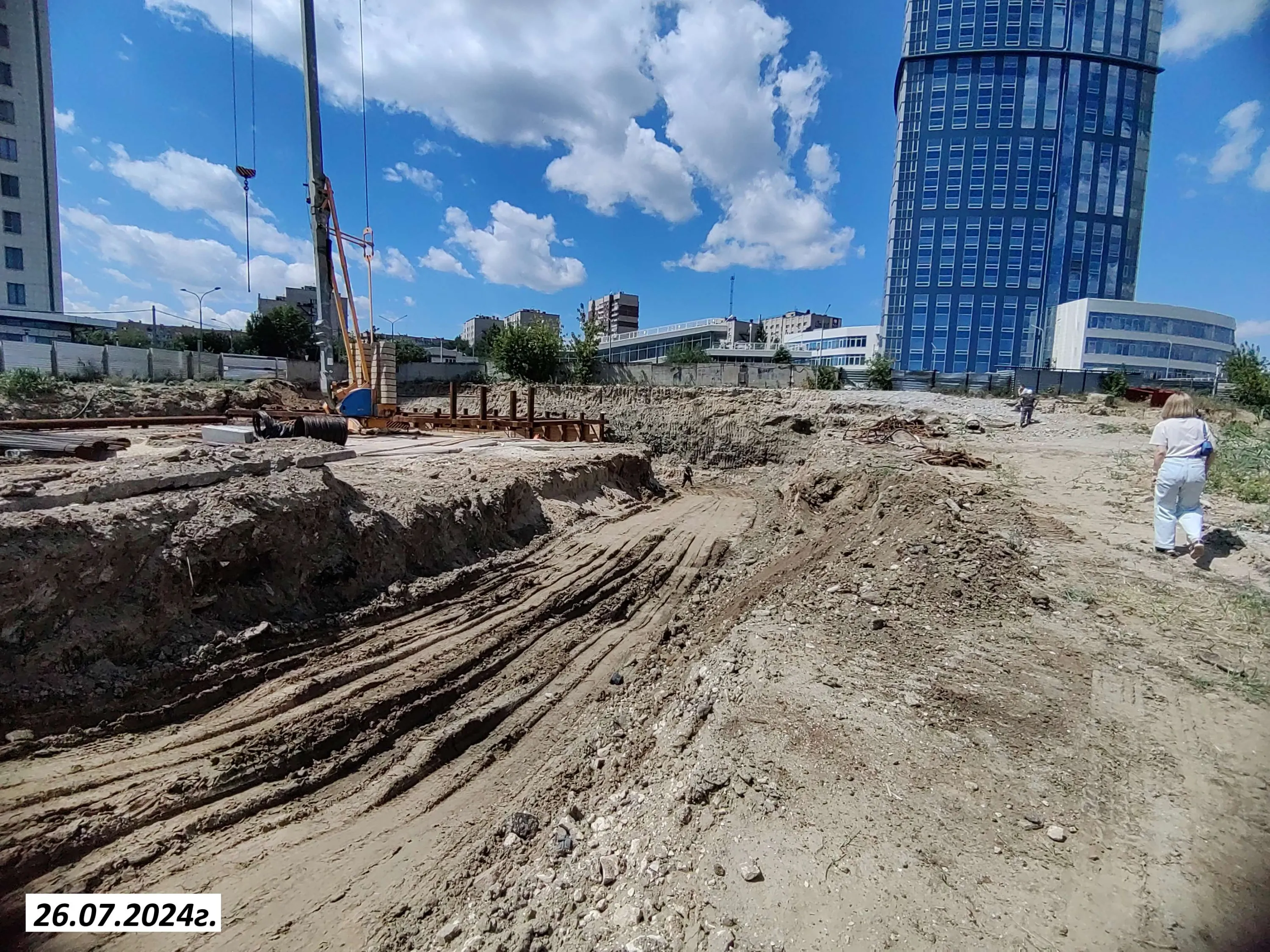 ЖК в 104 мкр. Центрального района гор. Волгограда ход строительства