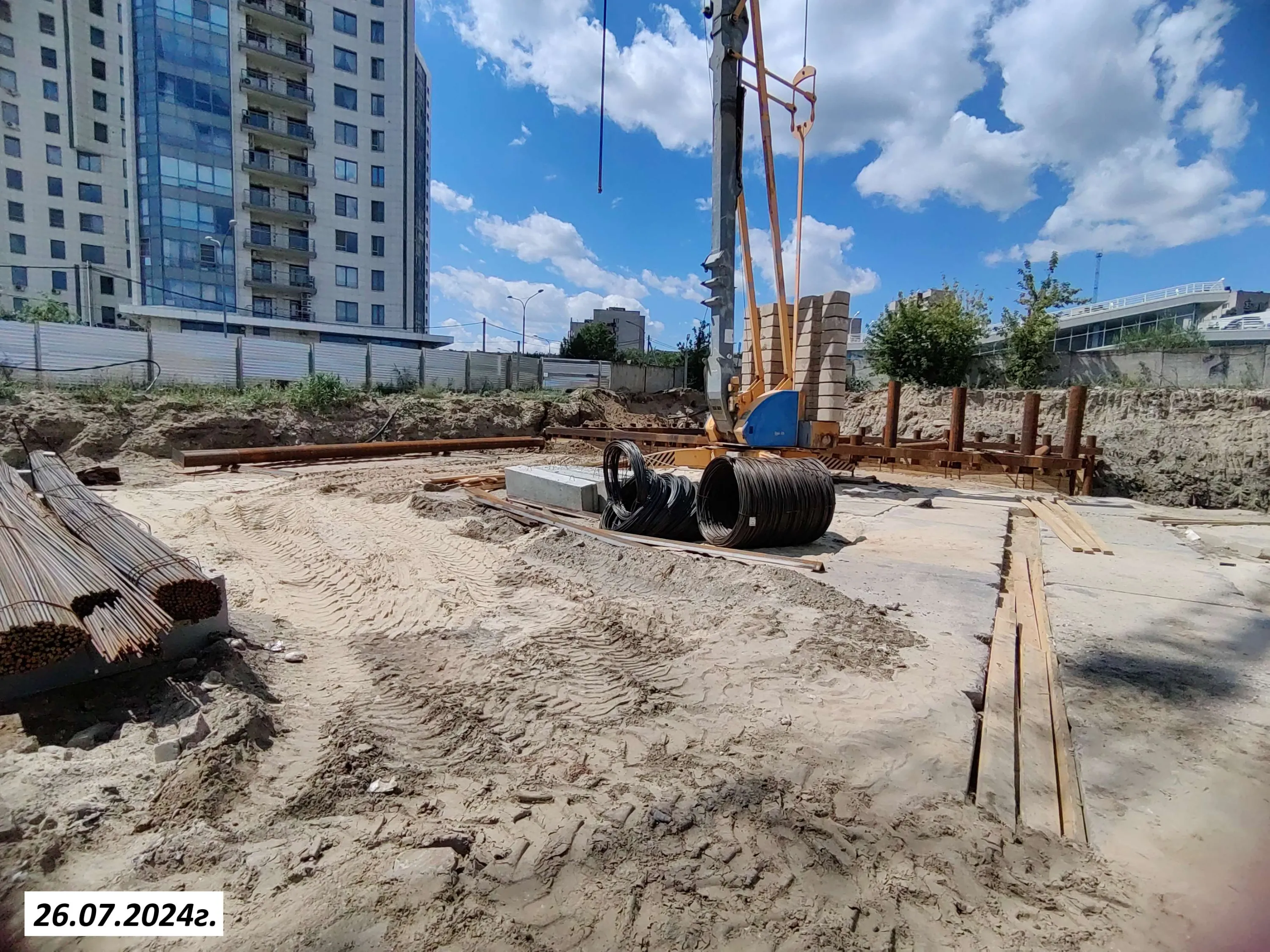 ЖК в 104 мкр. Центрального района гор. Волгограда ход строительства