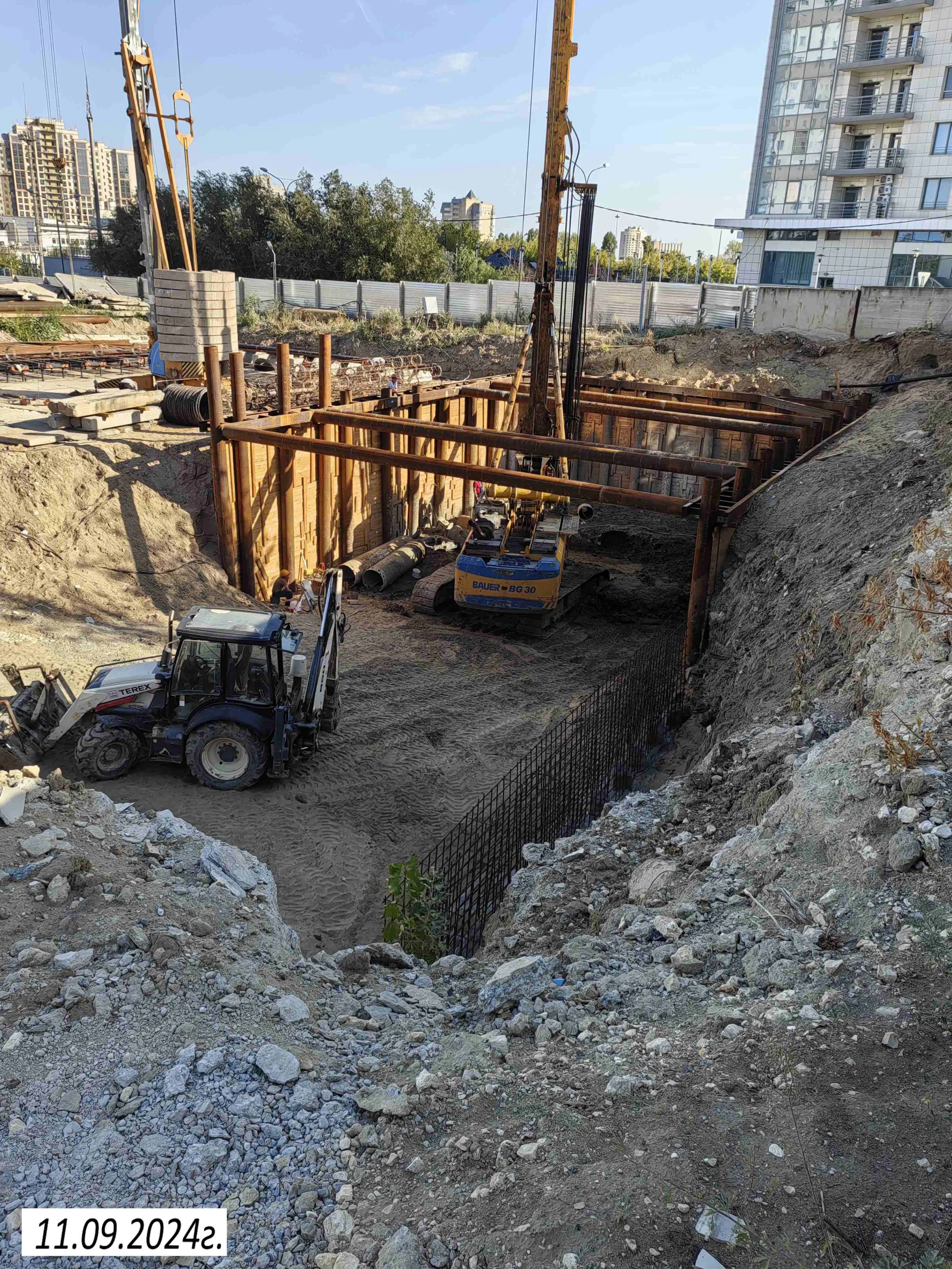 ЖК в 104 мкр. Центрального района гор. Волгограда ход строительства