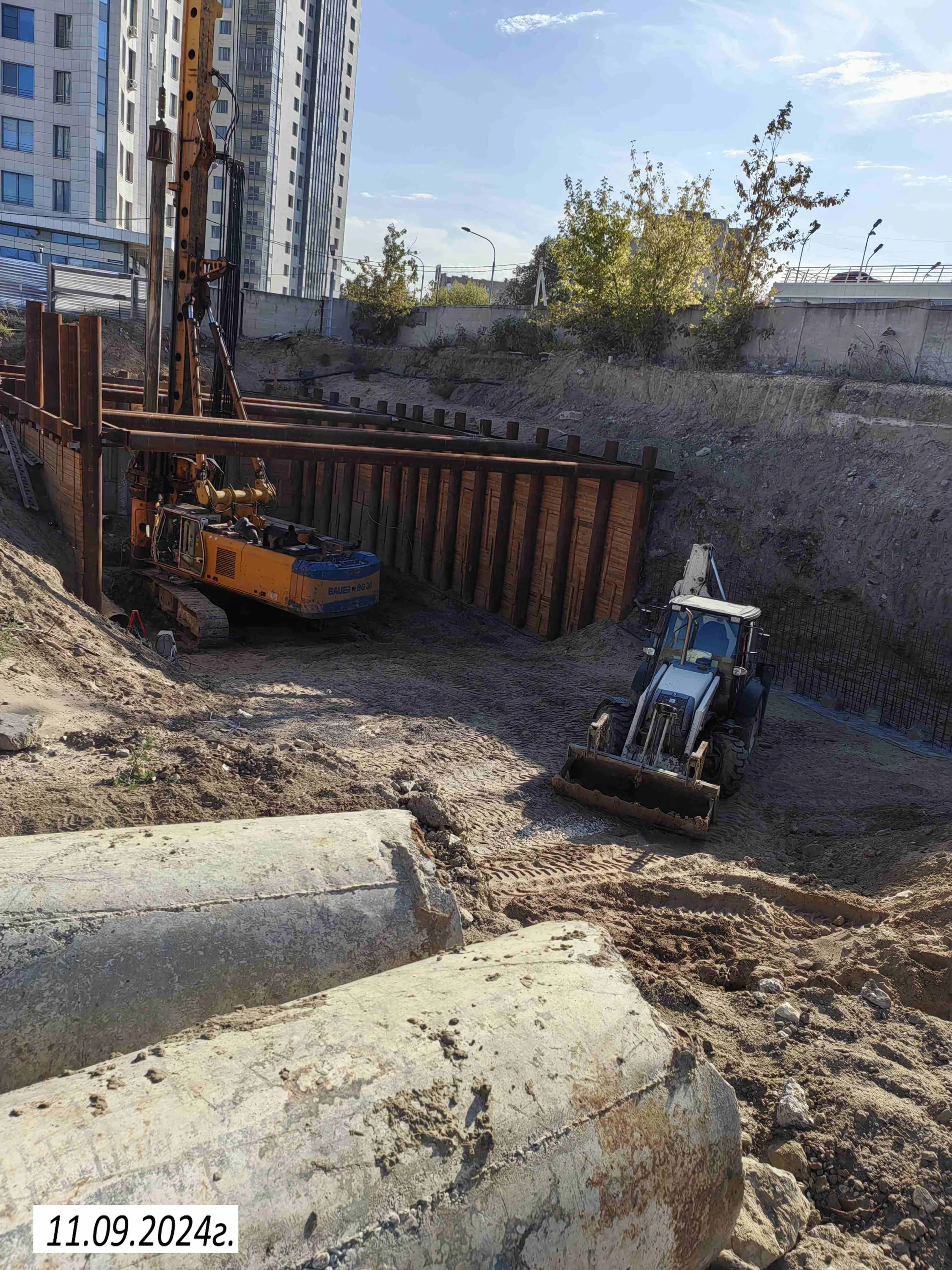 ЖК в 104 мкр. Центрального района гор. Волгограда ход строительства