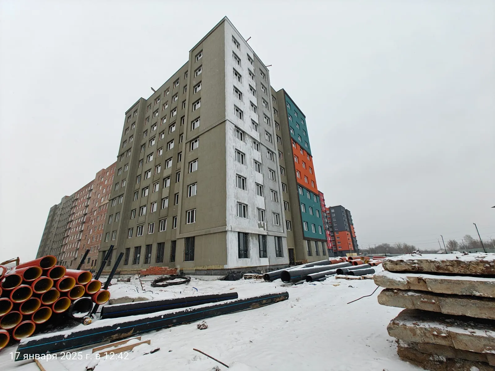 ЖК Заречье ход строительства