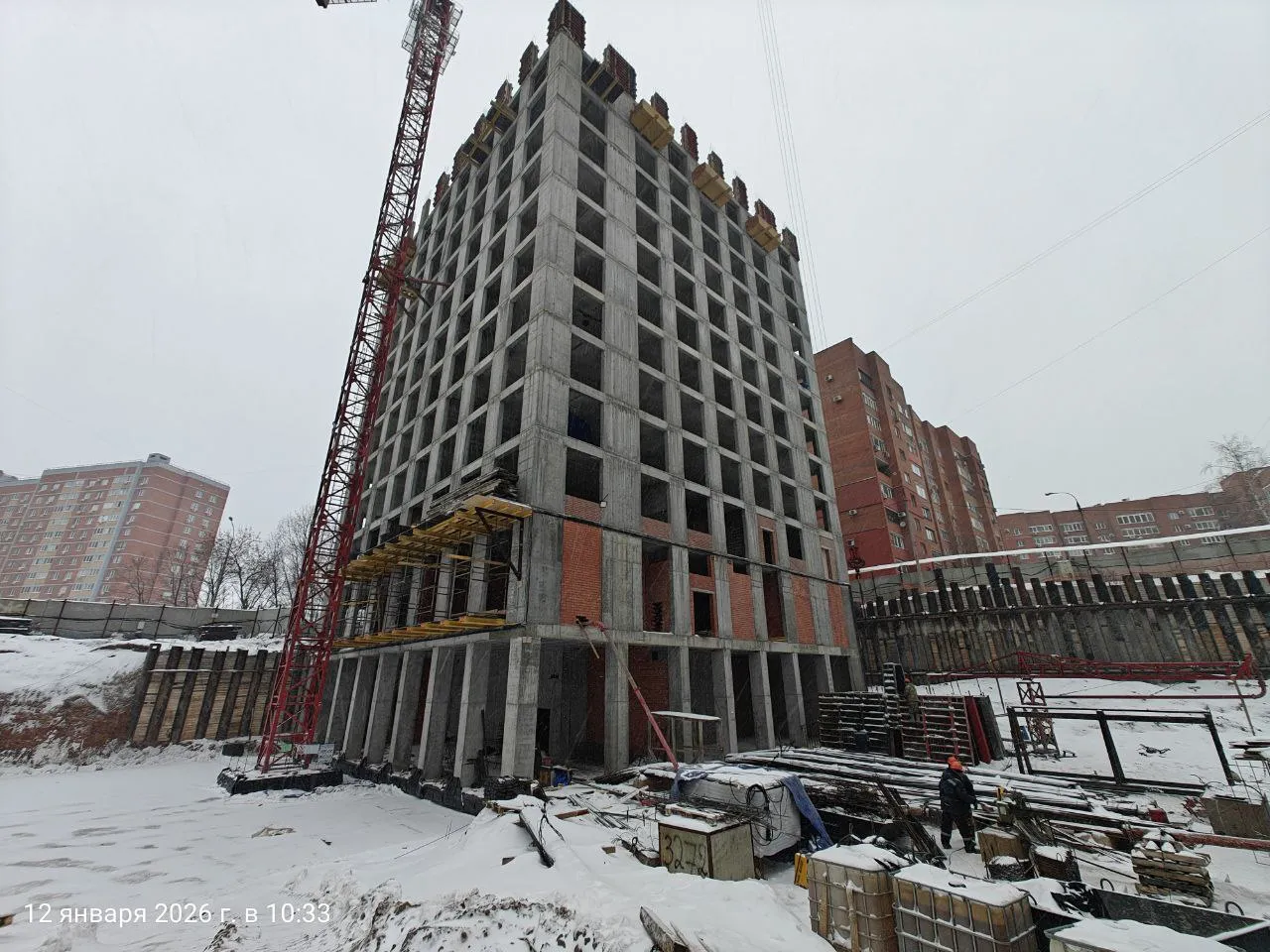 ЖК Аура ход строительства