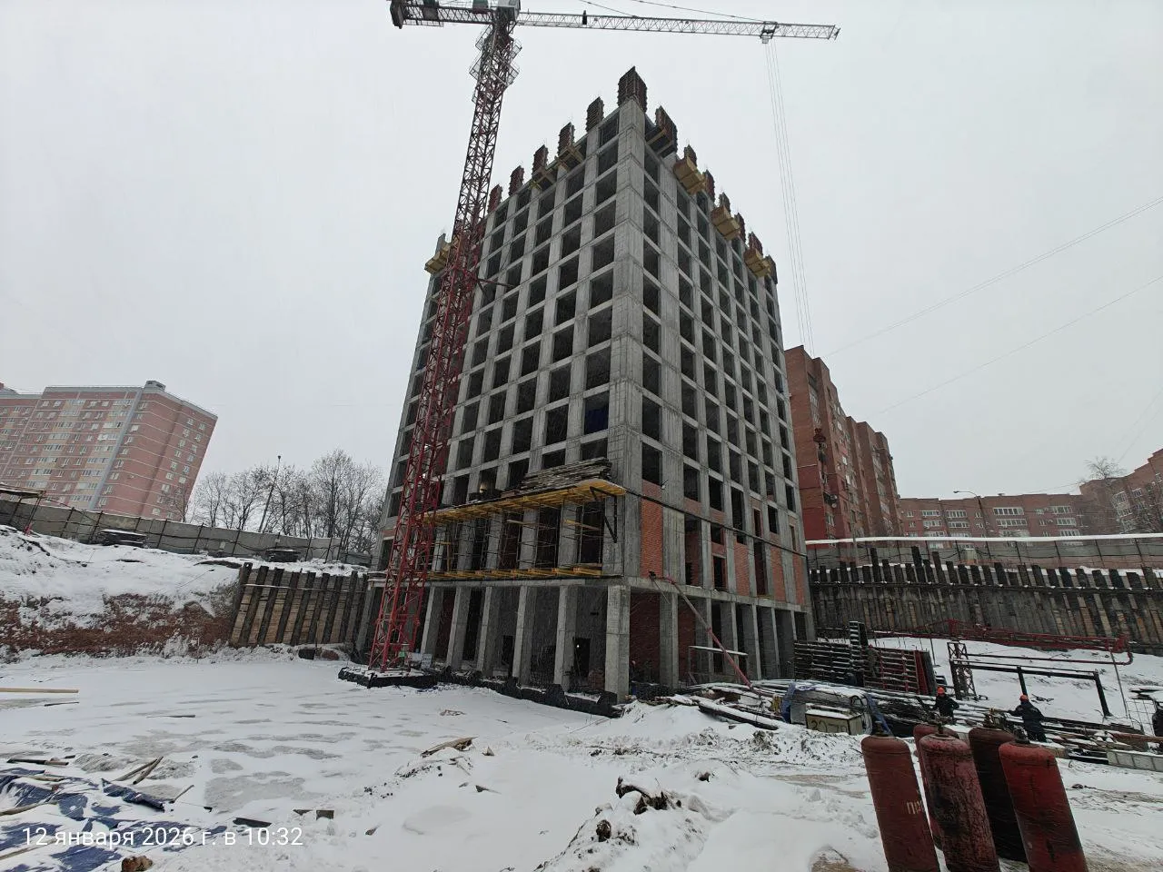 ЖК Аура ход строительства