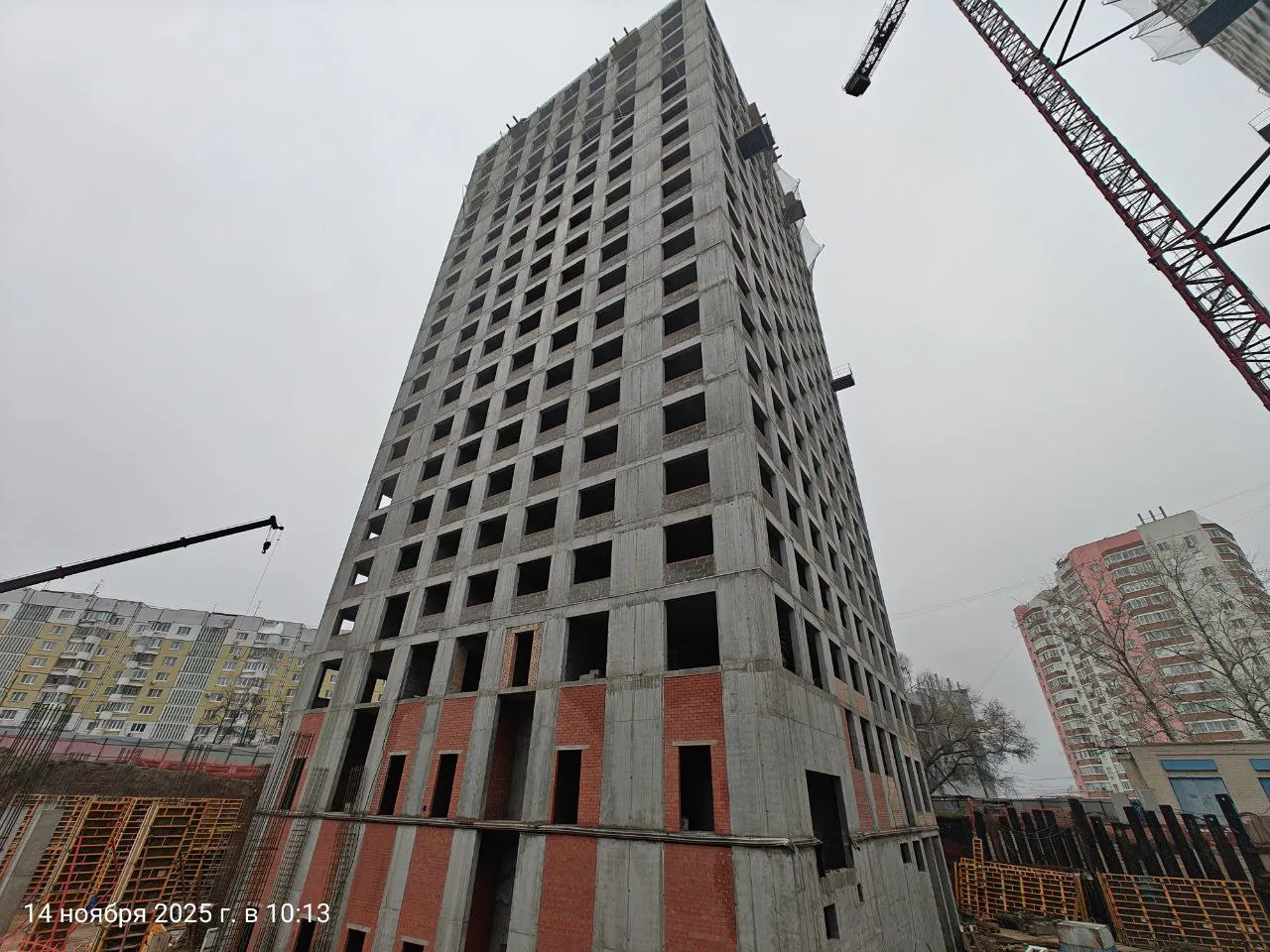 ЖК Аура ход строительства