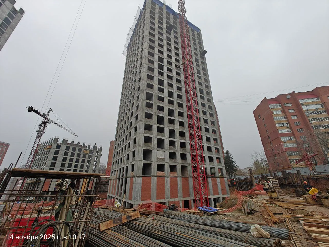 ЖК Аура ход строительства