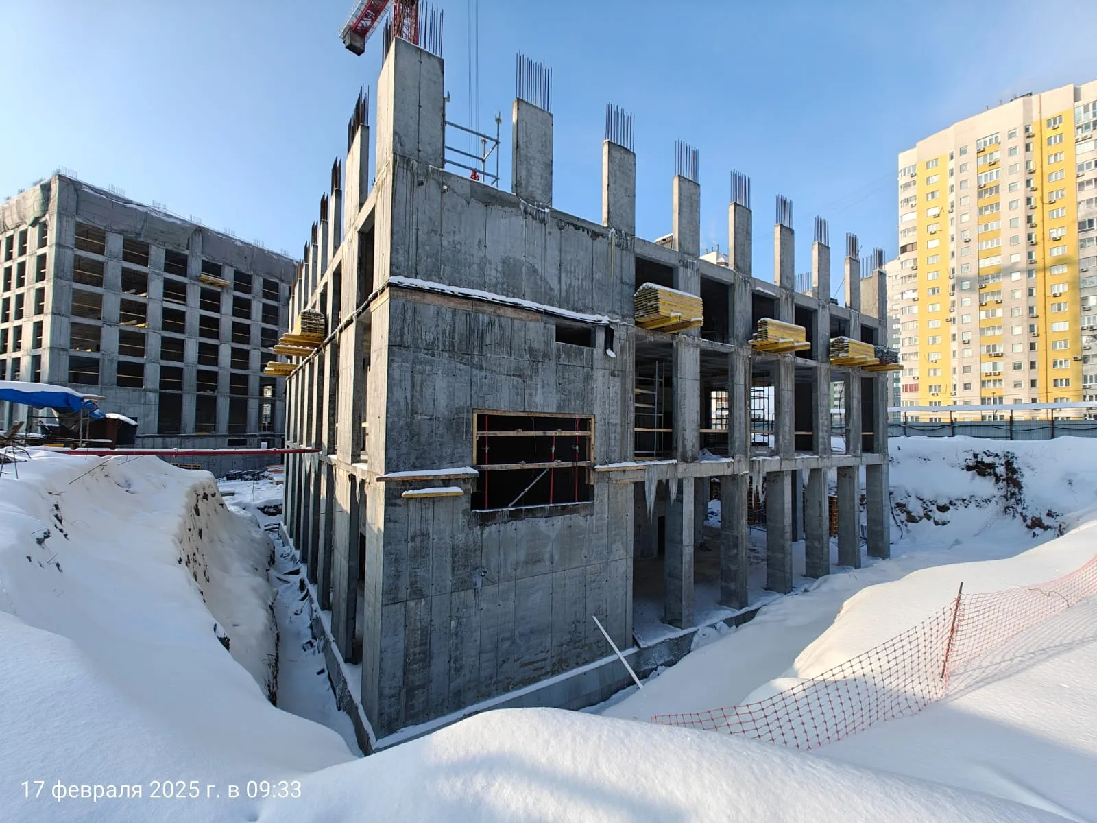 ЖК Аура ход строительства